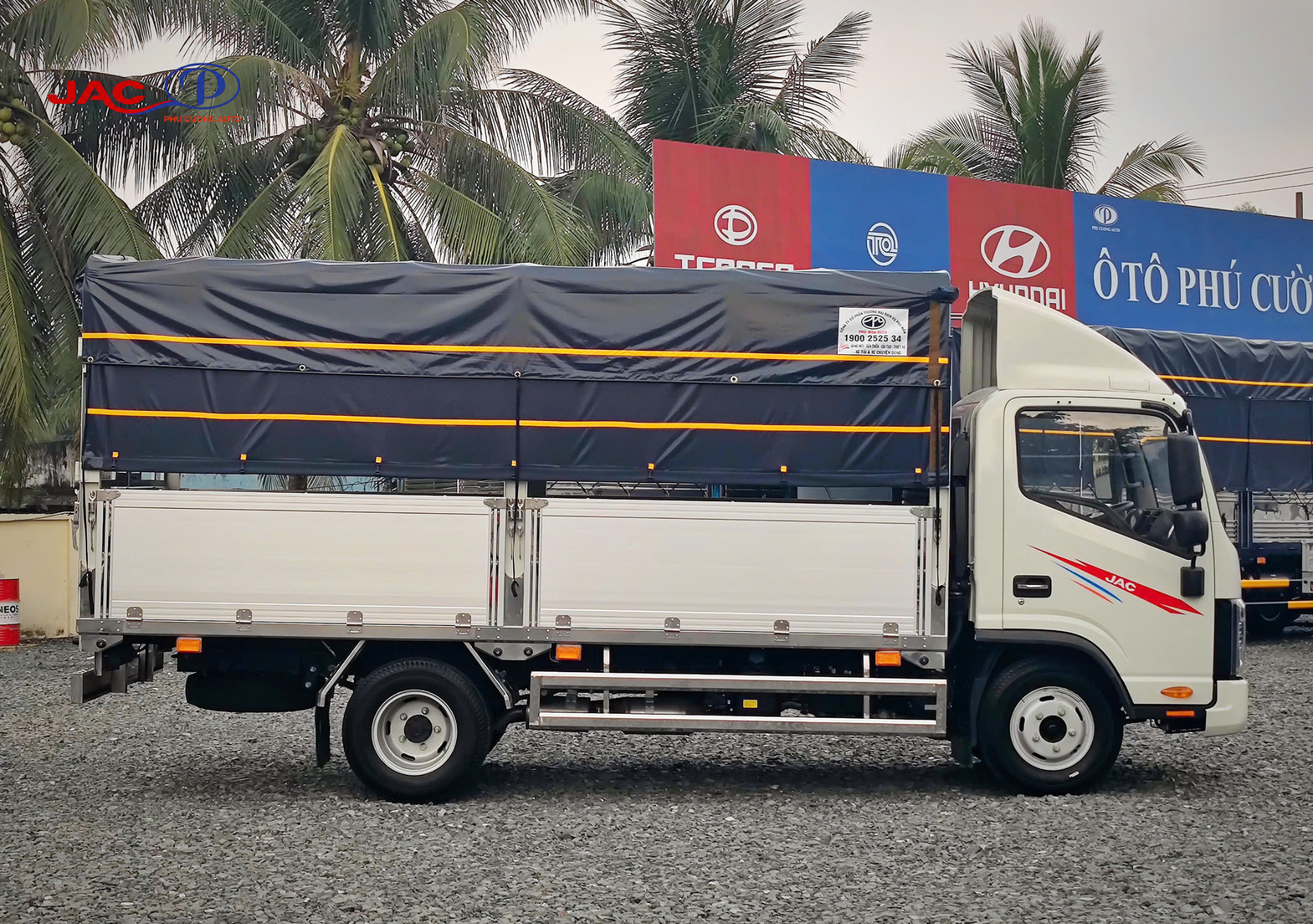 kích thước thùng hàng xe jac n350s pro e5 thùng nhôm