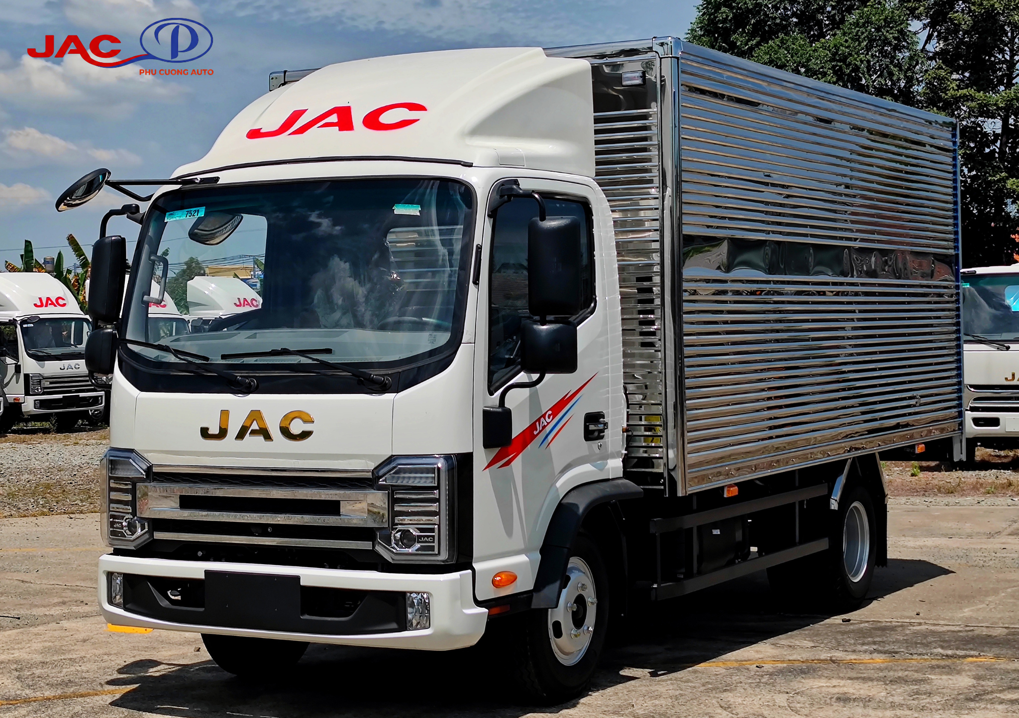 jac n350s pro e5 thùng kín trả góp