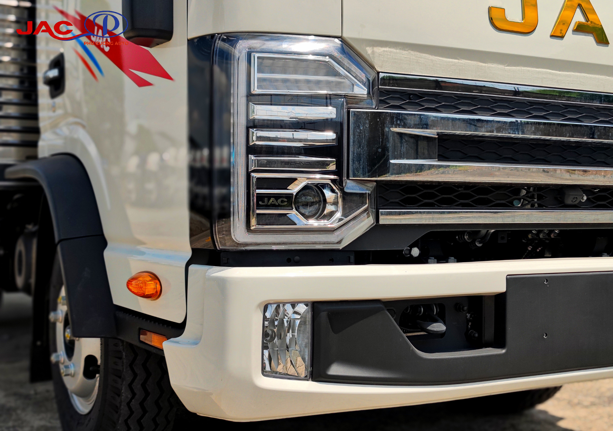 đèn xe tải jac n350s pro e5 thùng bạt