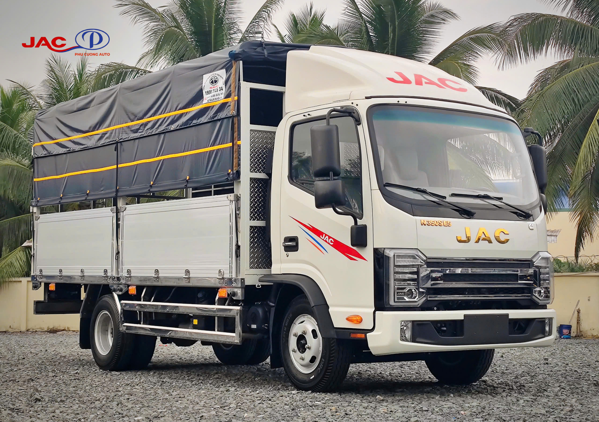 khả năng vận hành xe jac n350s pro e5 thùng nhôm
