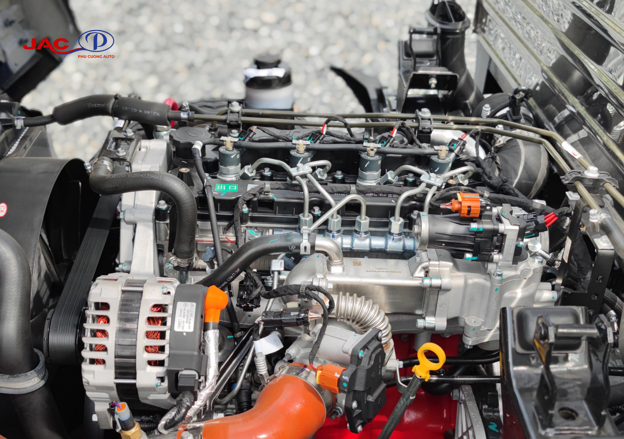 động cơ xe tải jac n200s e5 thùng bạt