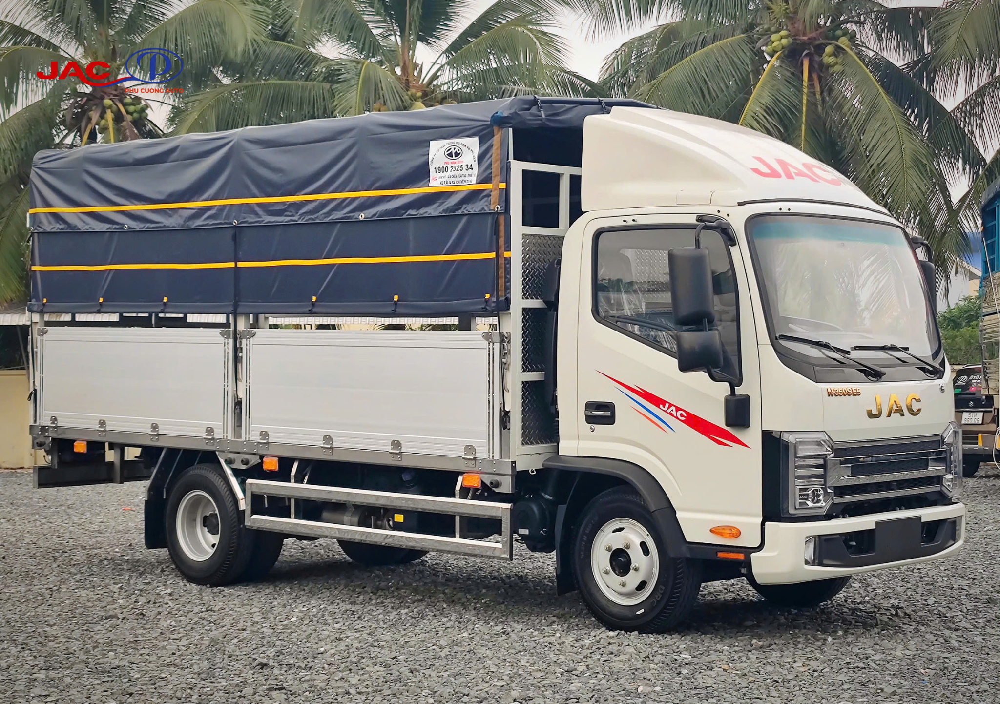 bảo hành xe jac n350s pro e5 thùng nhôm