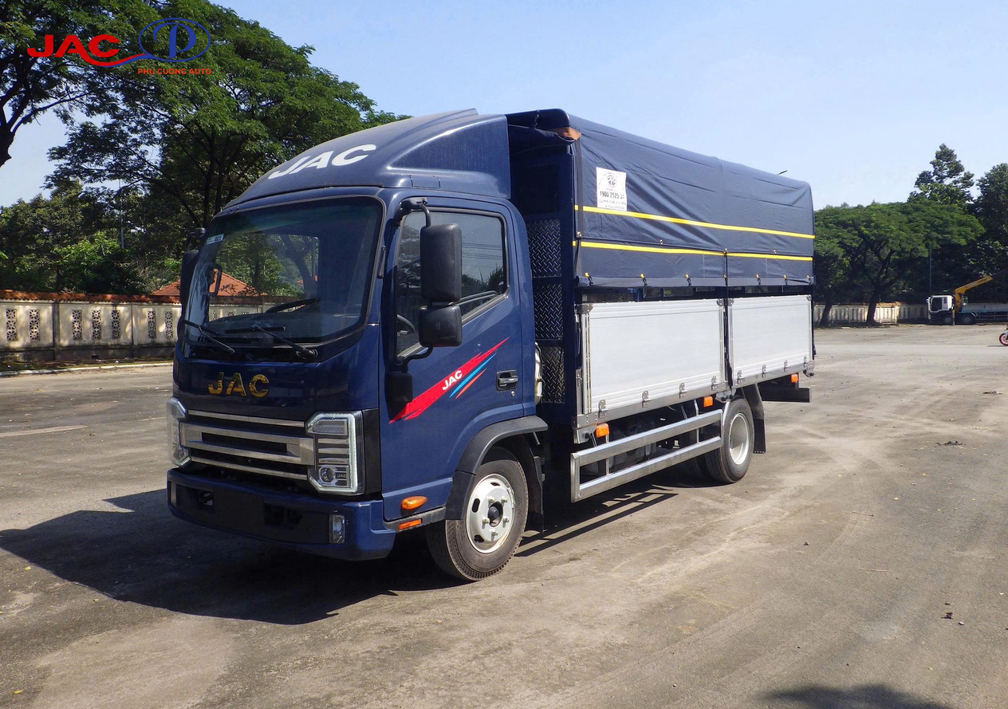 jac n200s pro e5 thùng bạt nhôm