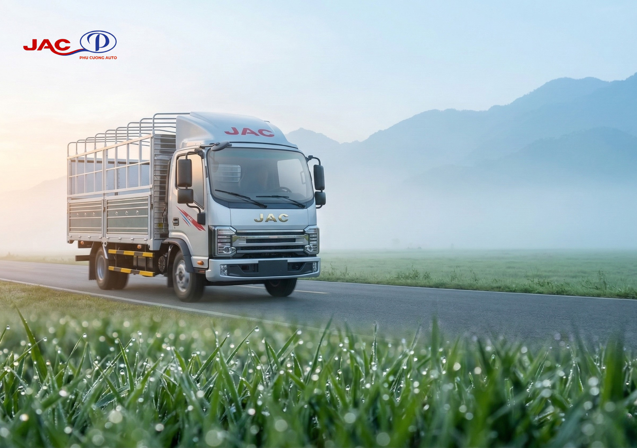 xe tải jac n200s e5 thùng bạt 