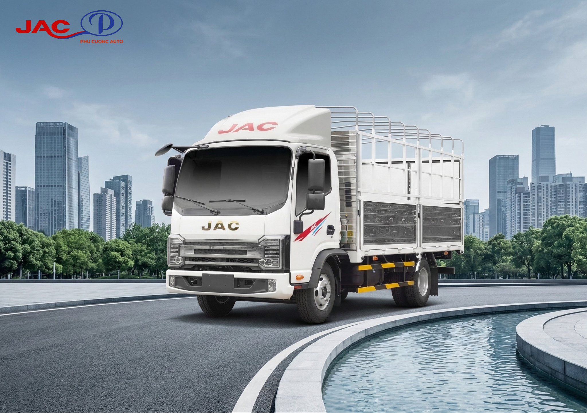 xe tải jac n200s pro e5 thùng bạt