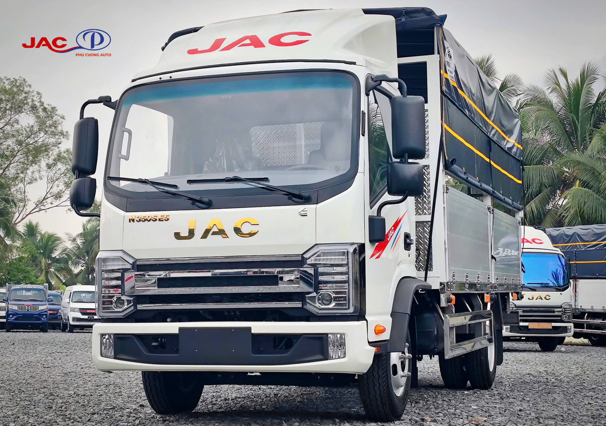 xe tải jac n350s pro e5 thùng nhôm trả góp