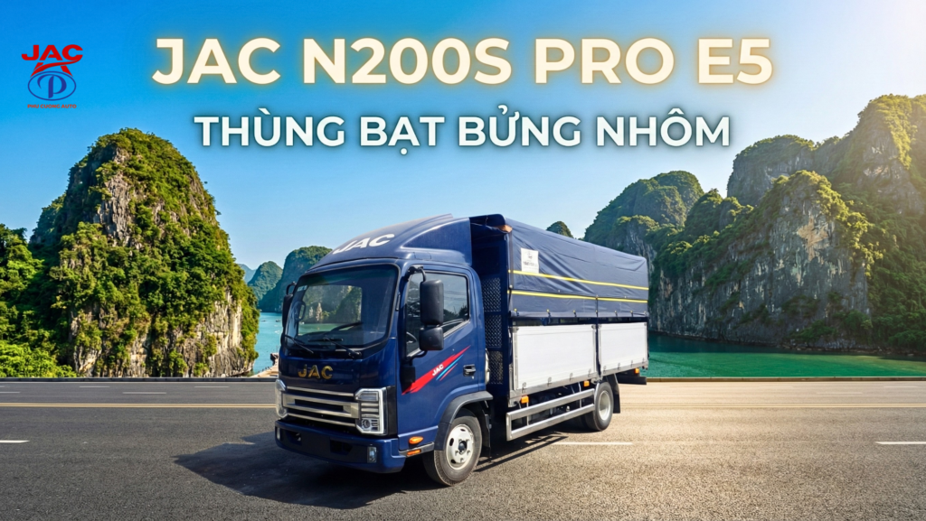 jac n200s pro e5 thùng bửng nhôm
