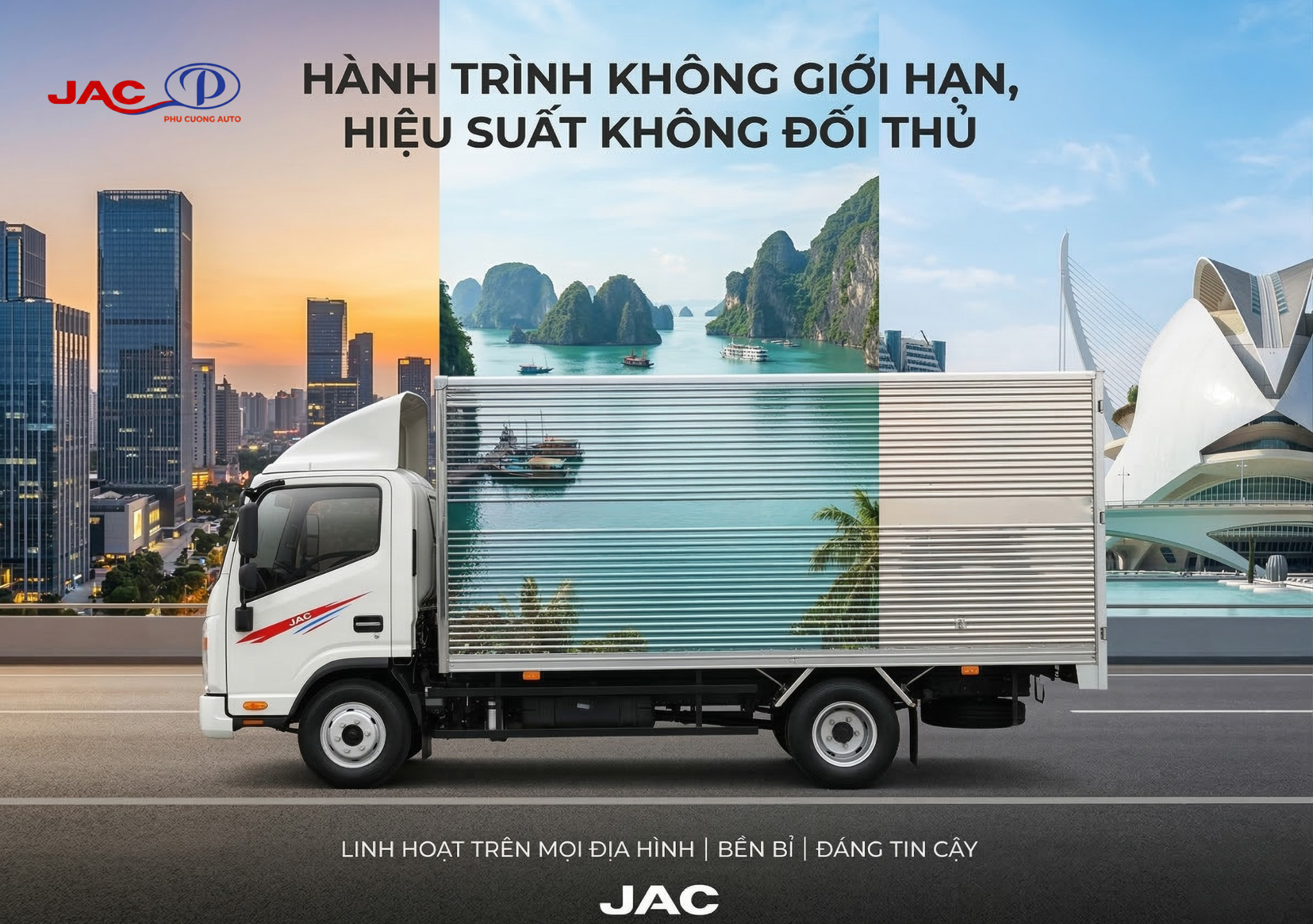 giá lăn bánh xe jac n350s pro e5 thùng kín