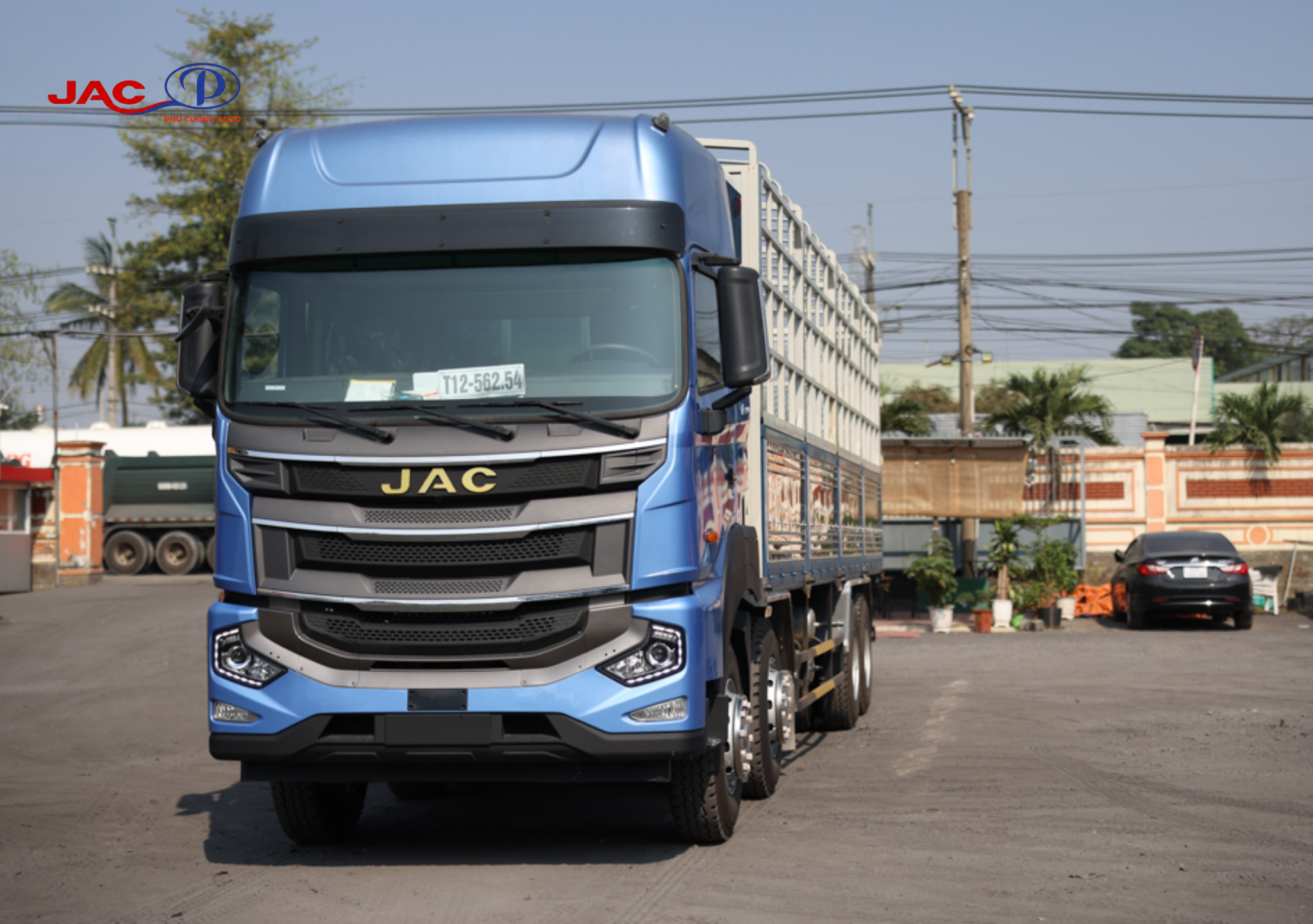 cabin xe jac a5 4 chân thùng bạt 