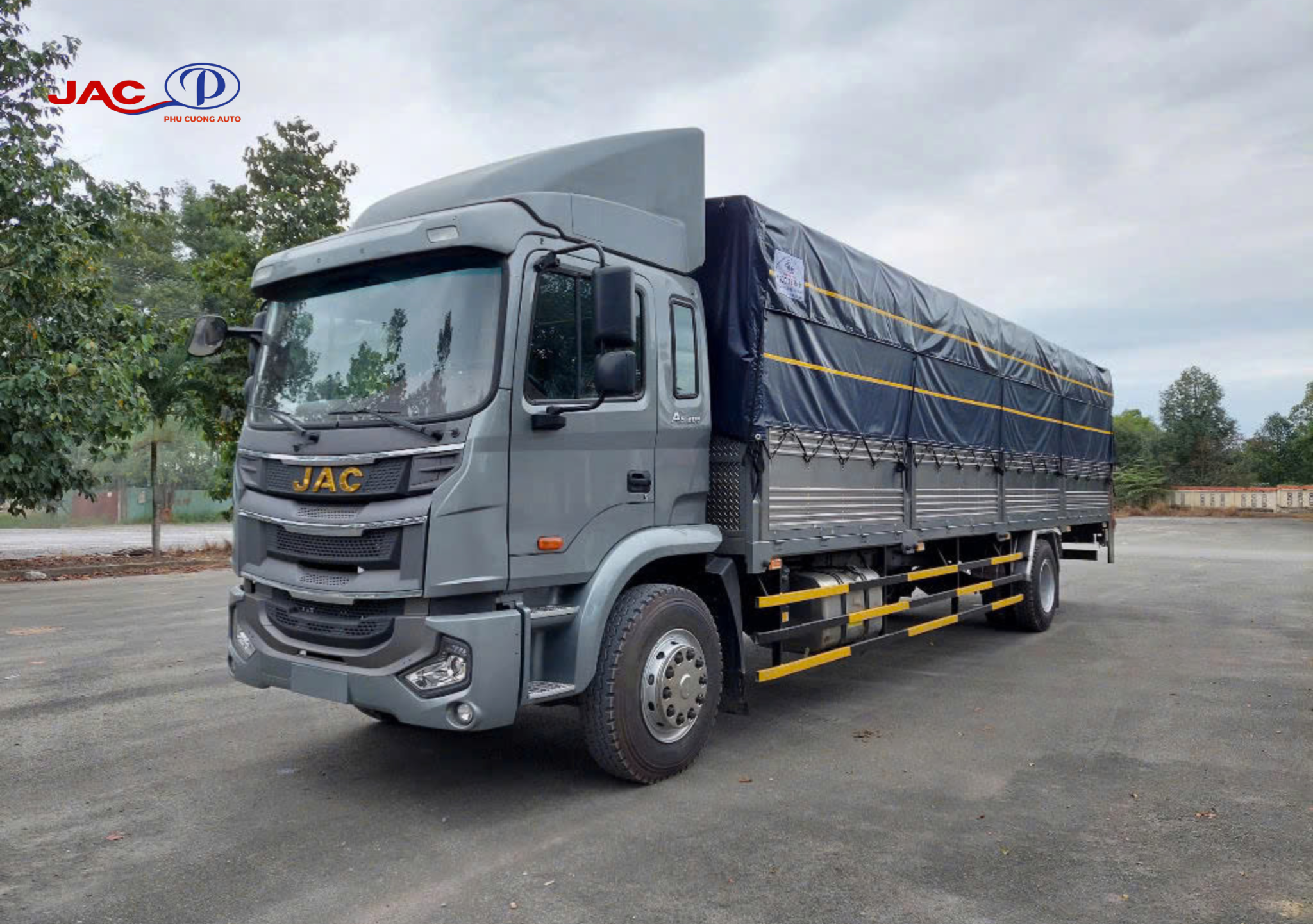 đánh giá xe tải jac a5 thùng bạt bửng nâng 