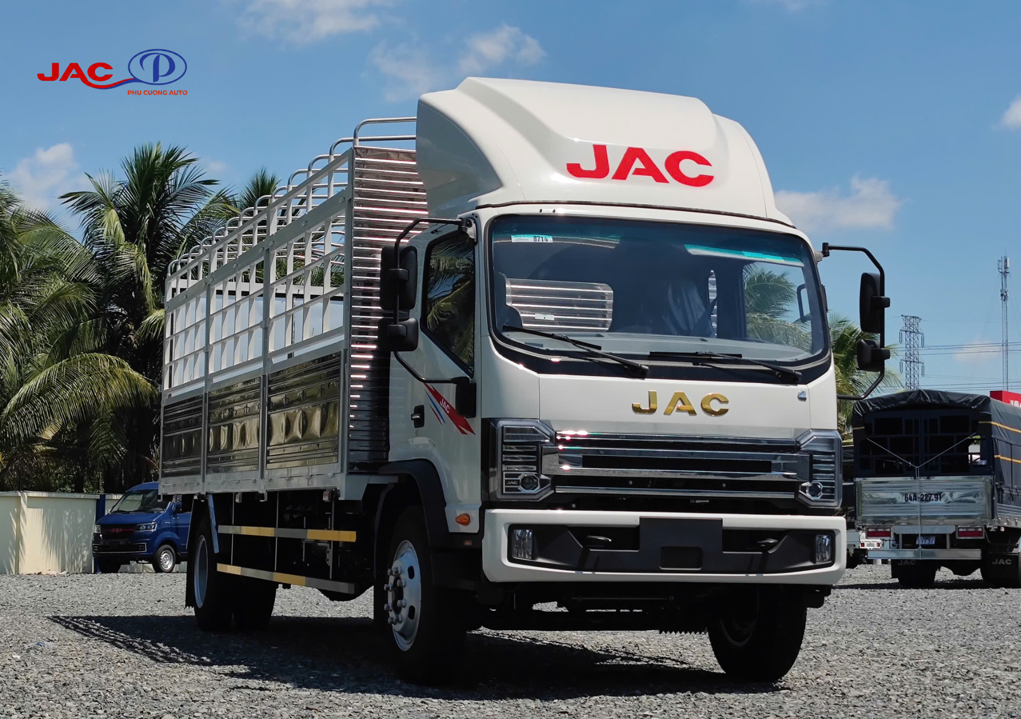 khả năng vận hành xe jac n900plus e5 thùng bạt 