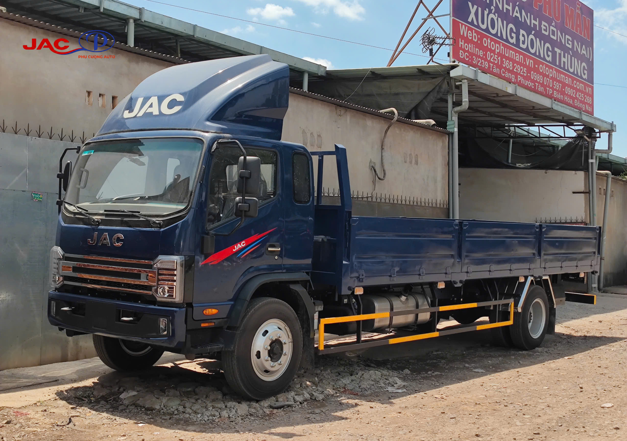 cabin xe jac n900plus e5 thùng lửng