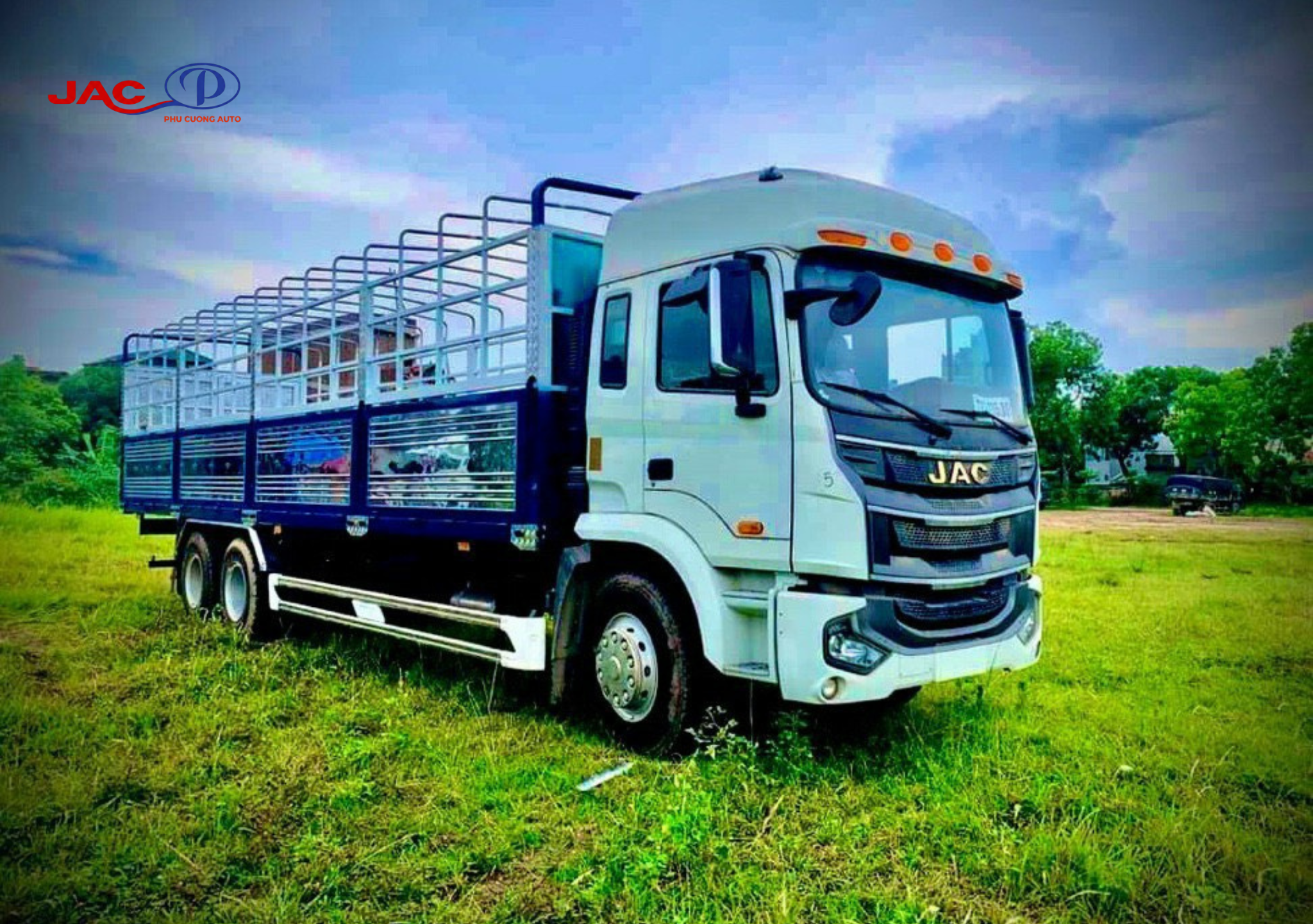 thiết kế xe jac a5 3 chân 6x2 260hp 