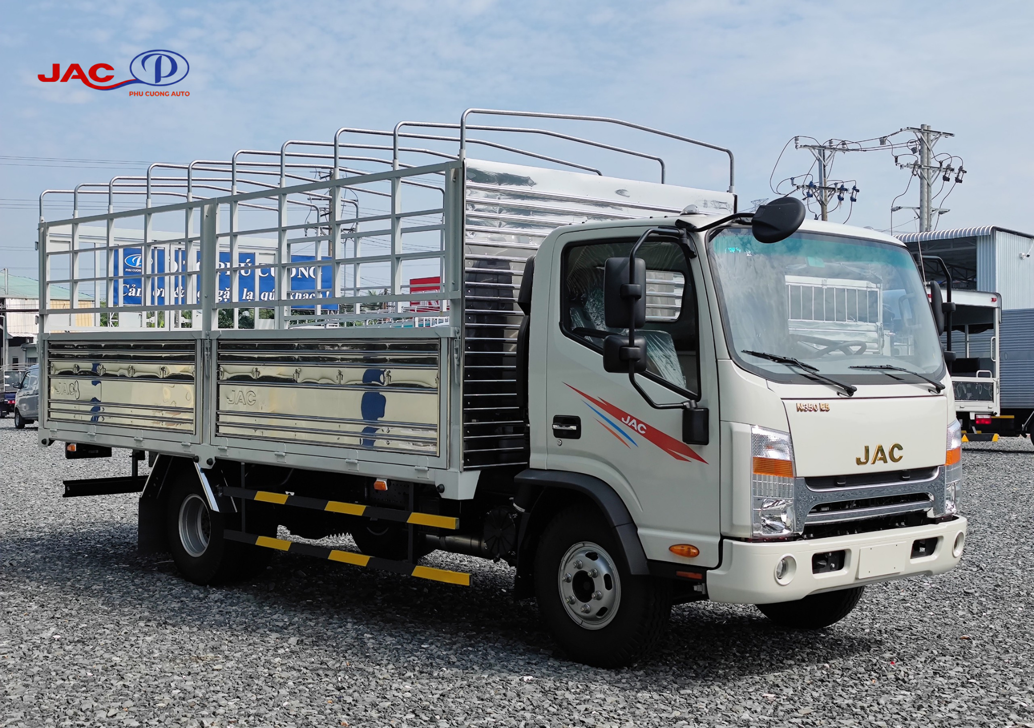 cabin xe tải jac n350plus e5 thùng bạt