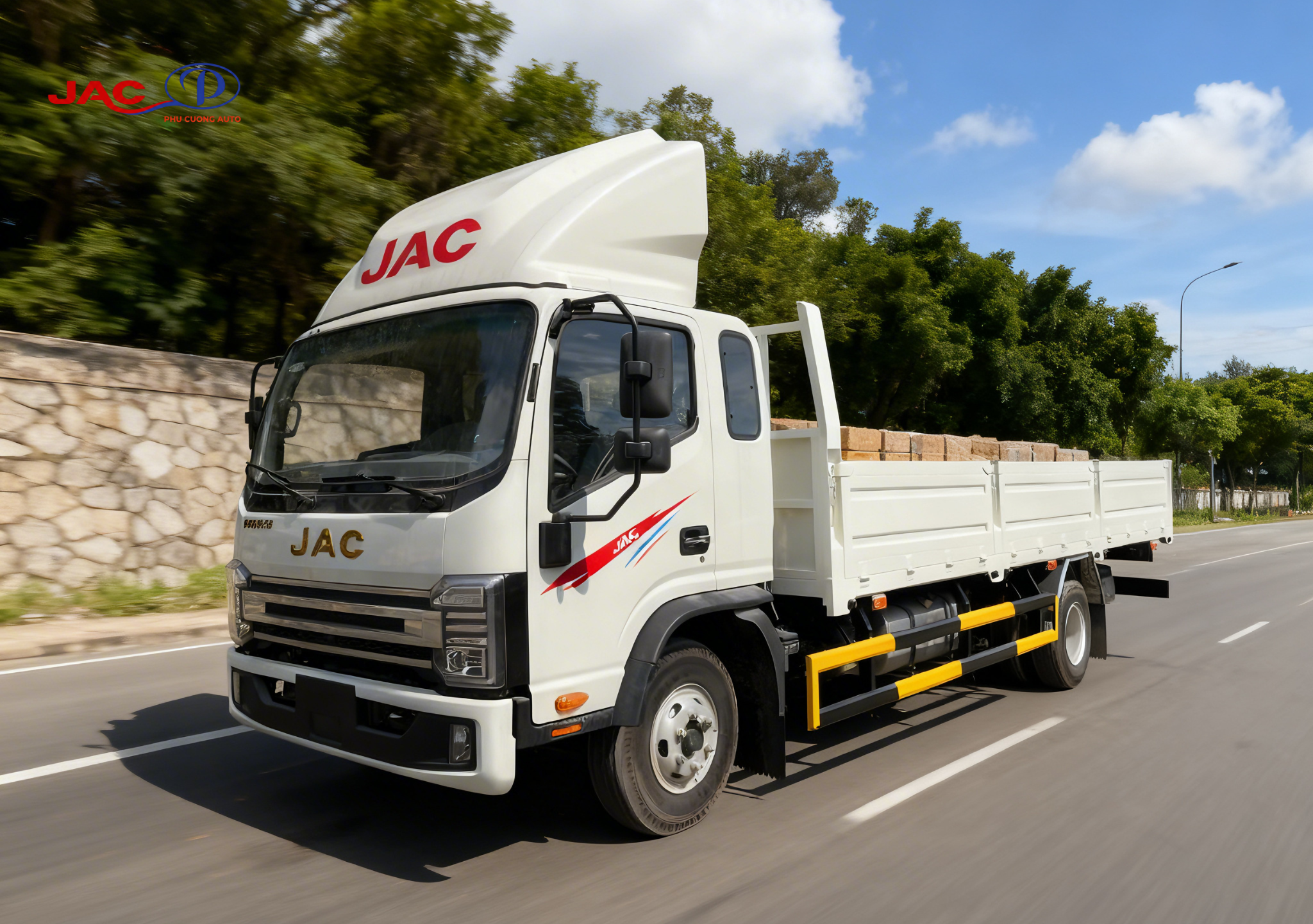 xe tải jac n75-plus e5 thùng lửng