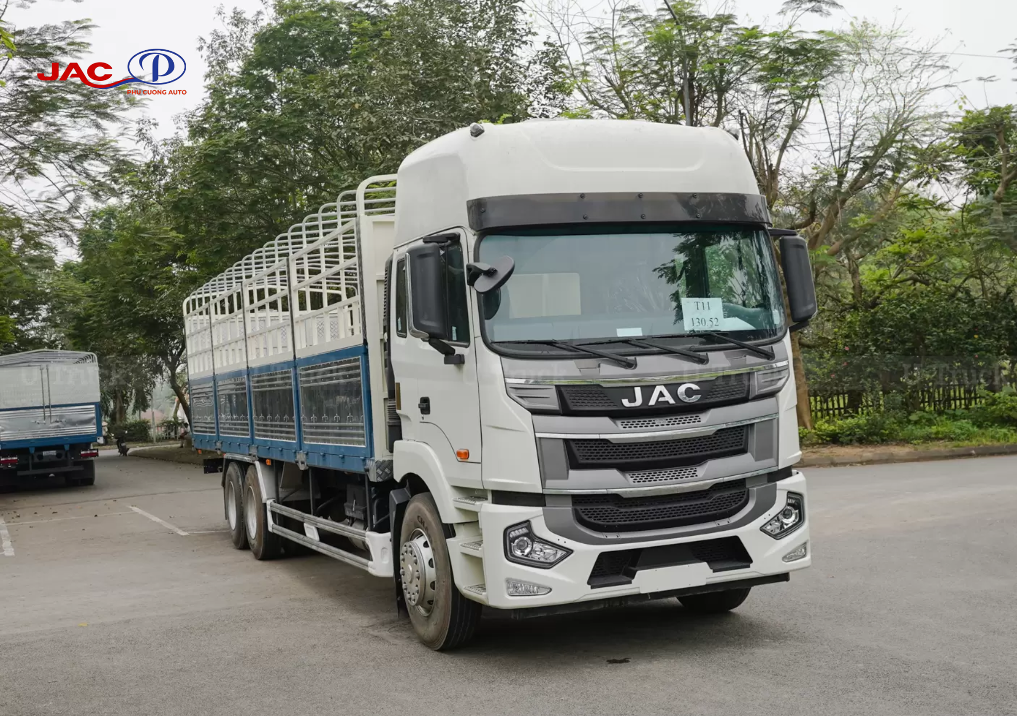 bảo hành xe jac a5 3 chân 6x2 260hp 