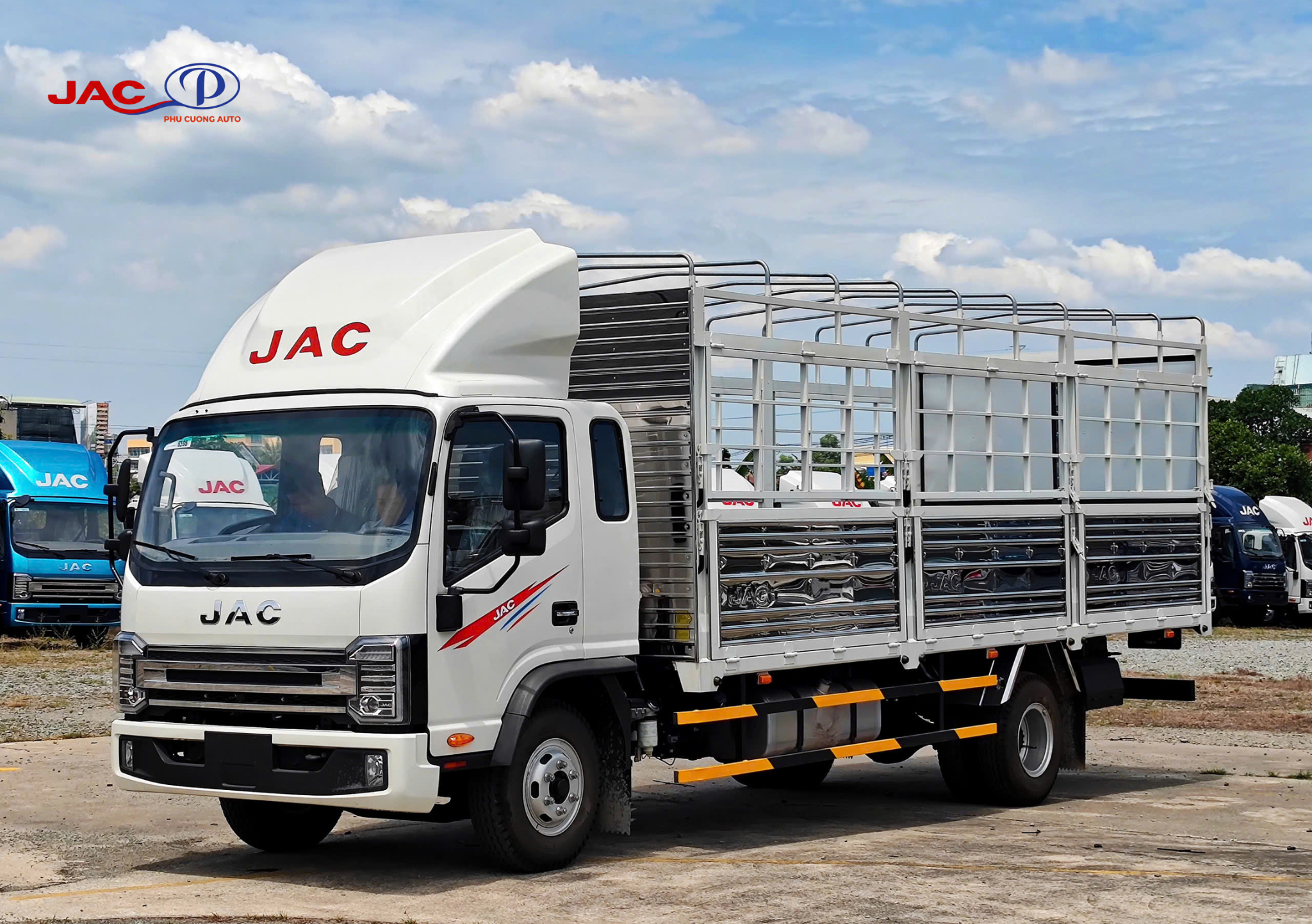 jac n750plus e5 thùng bạt