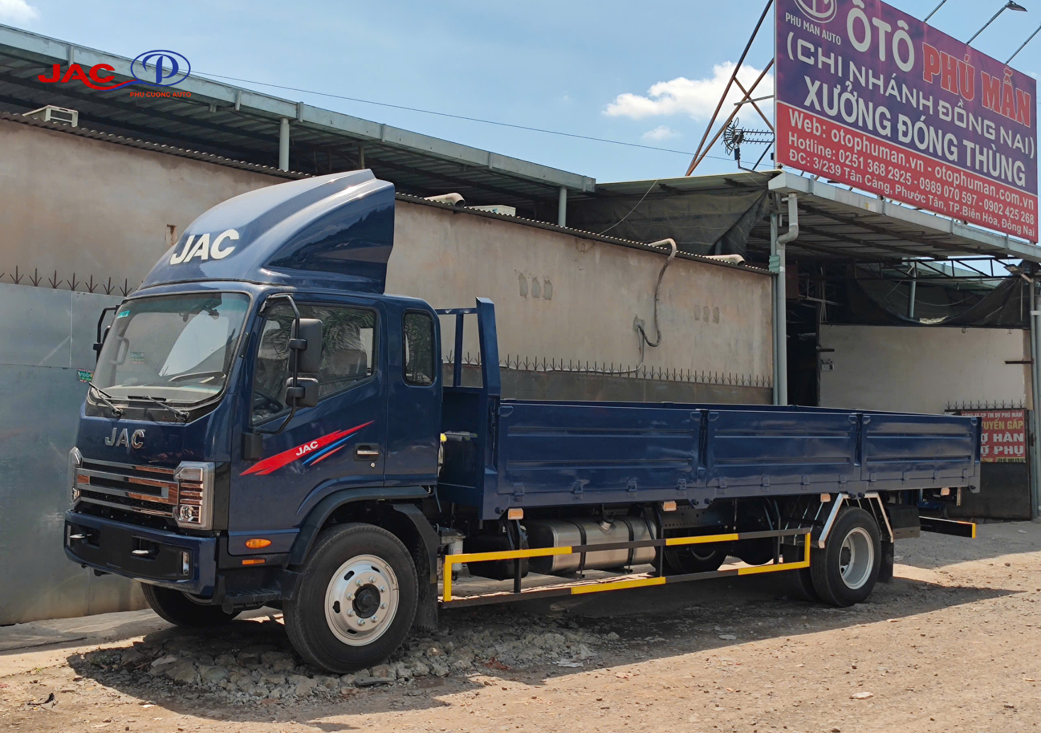 đánh giá xe tải jac n800plus e5 thùng lửng