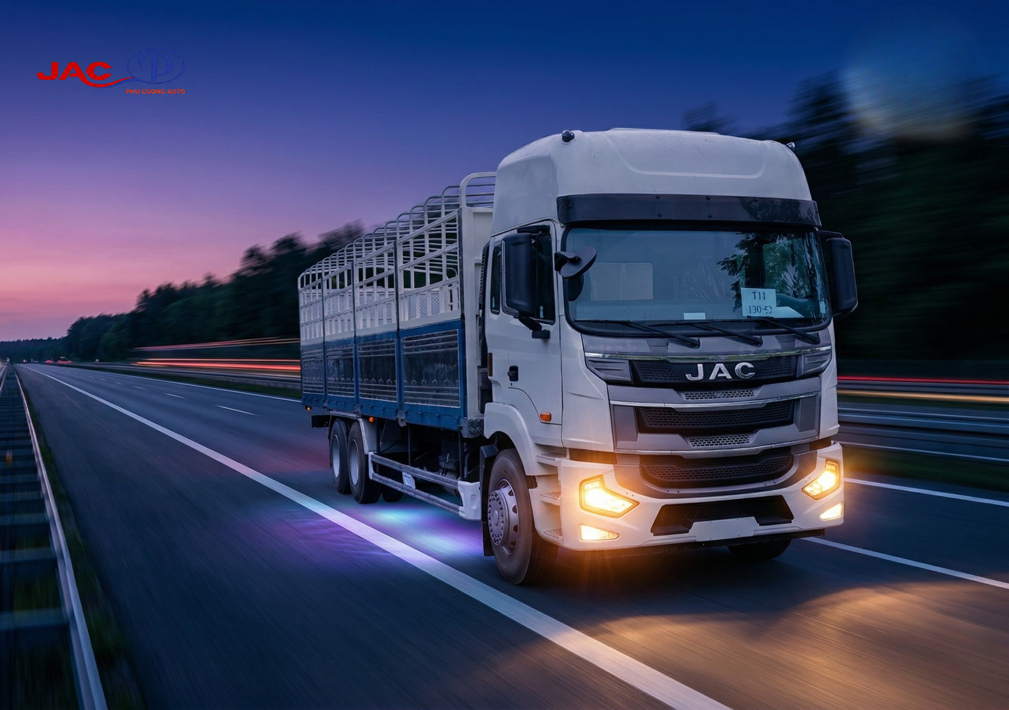 giá xe jac a5 3 chân 6x2 260Hp 