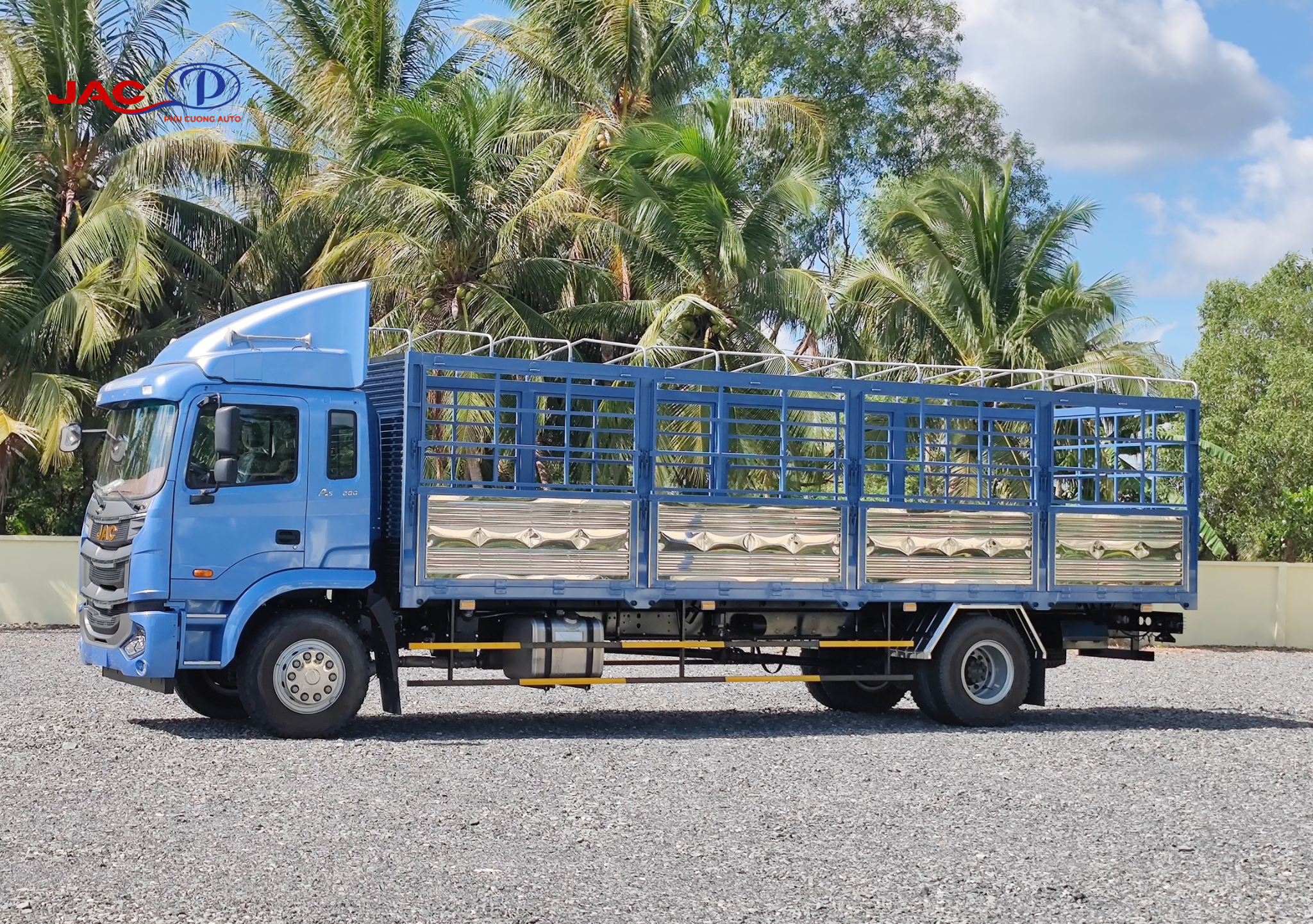 jac a5 thùng bạt 10m