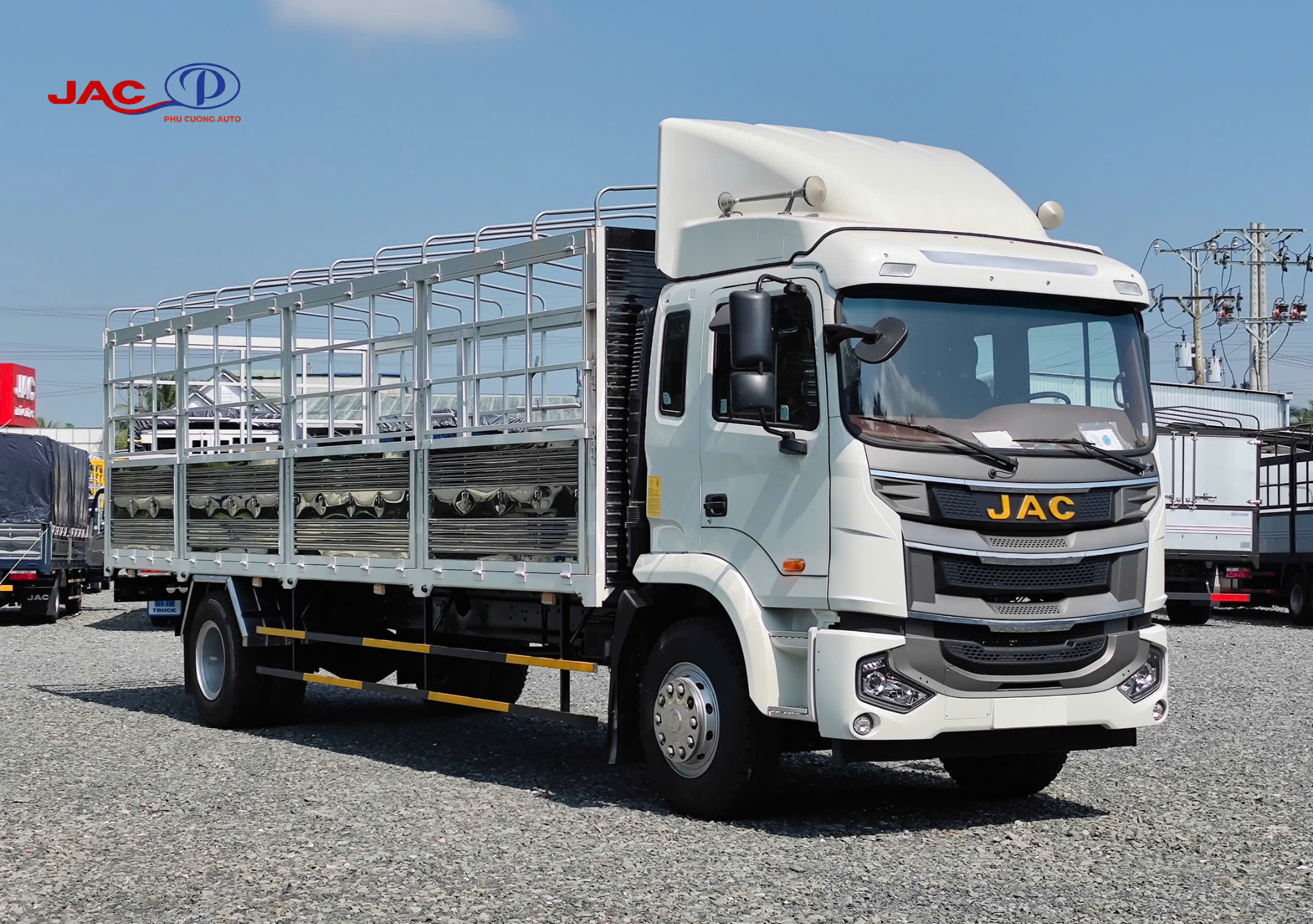 jac a5 thùng bạt 8m2