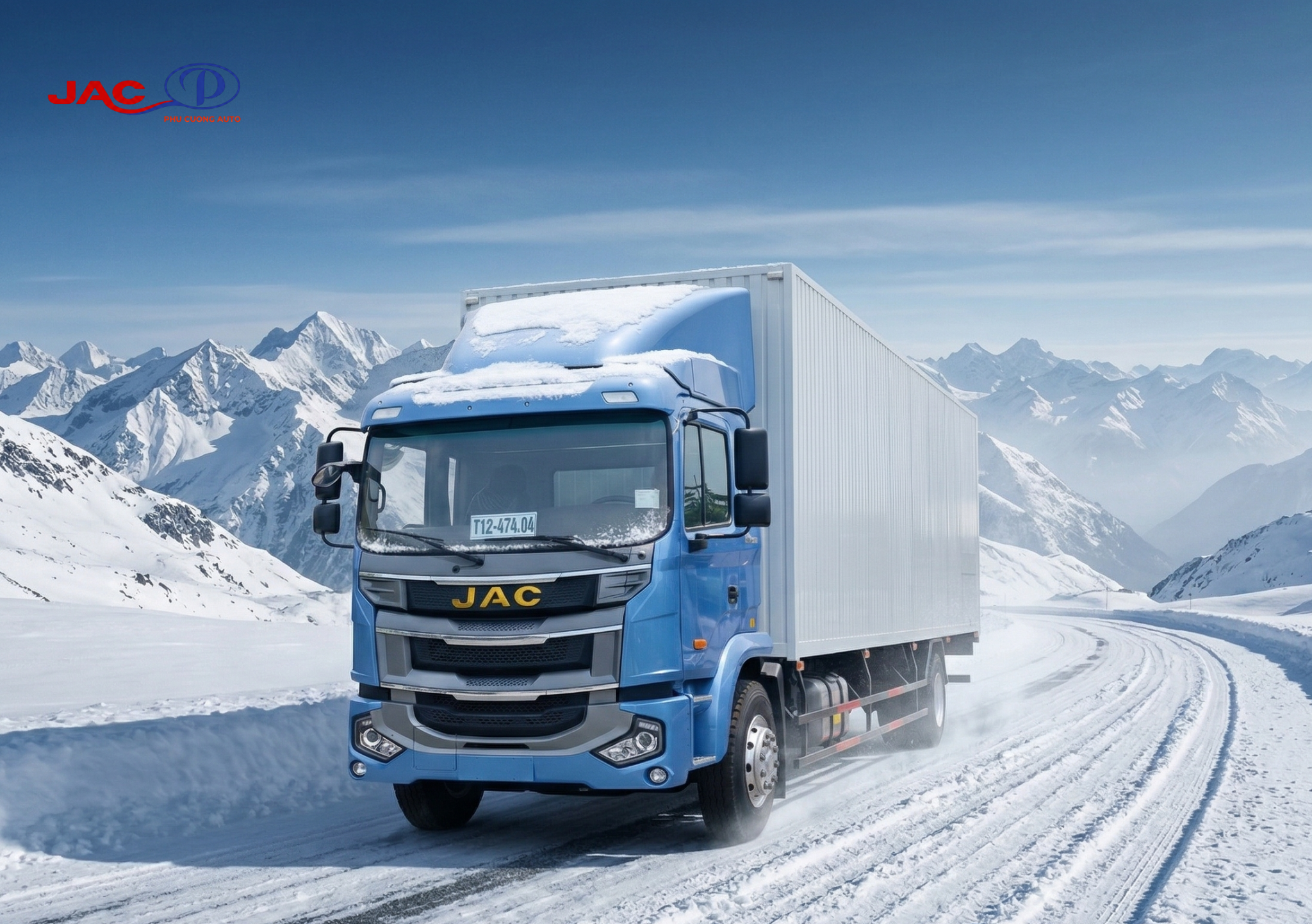 giá xe tải jac a5 thùng kín pallet