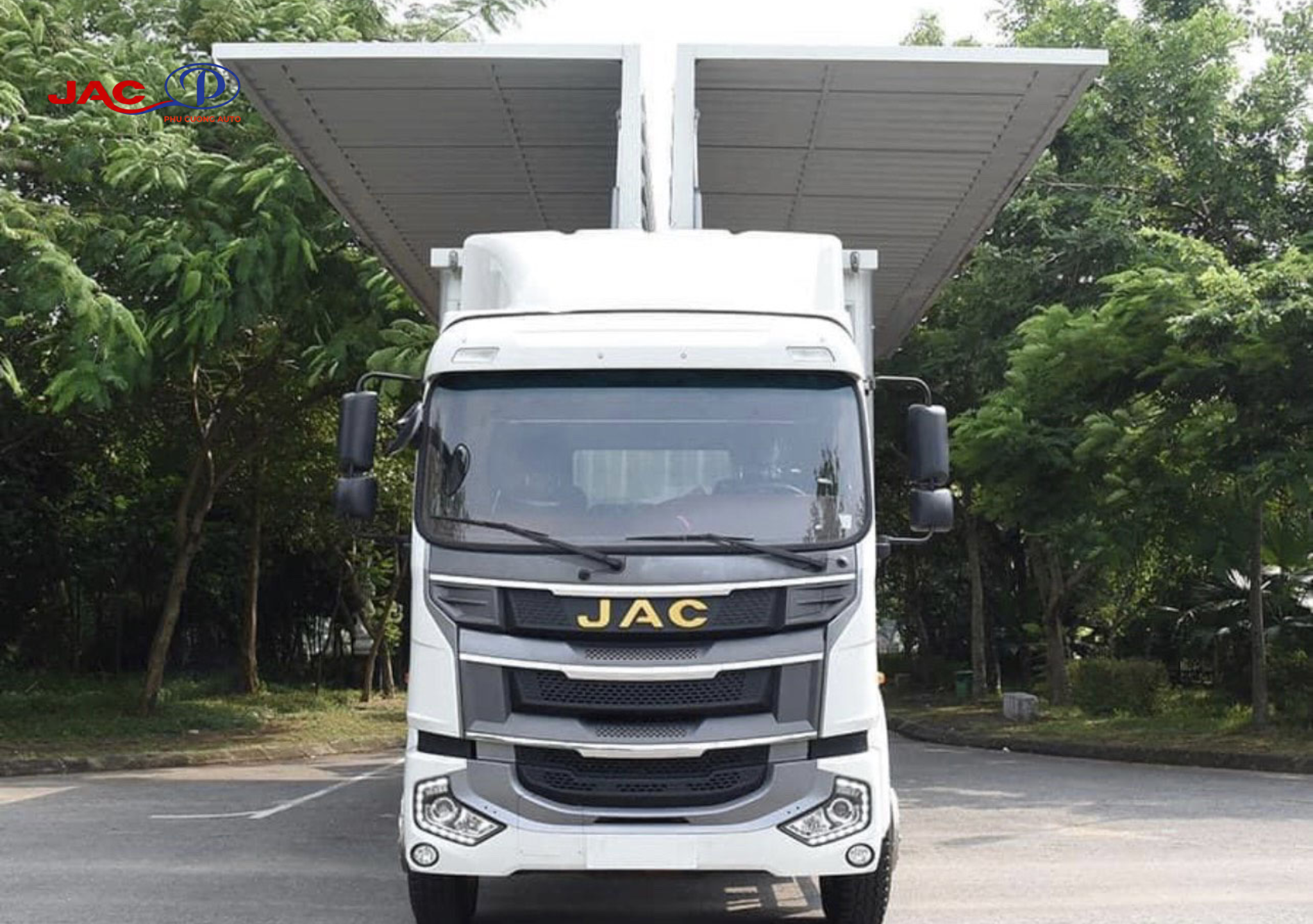 giá xe jac a5 thùng kín cánh dơi 