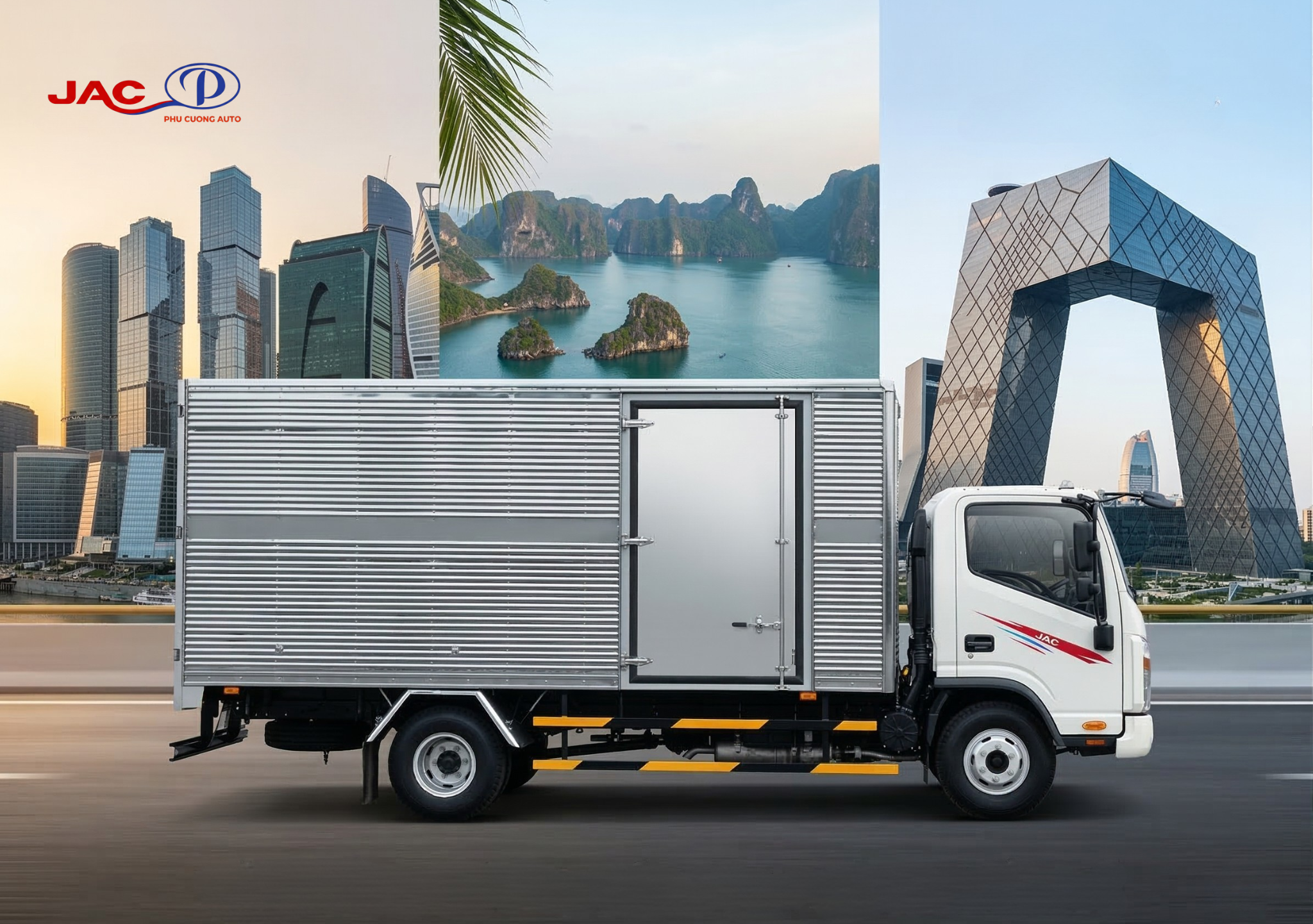 giá xe tải jac n650e5 thùng kín 