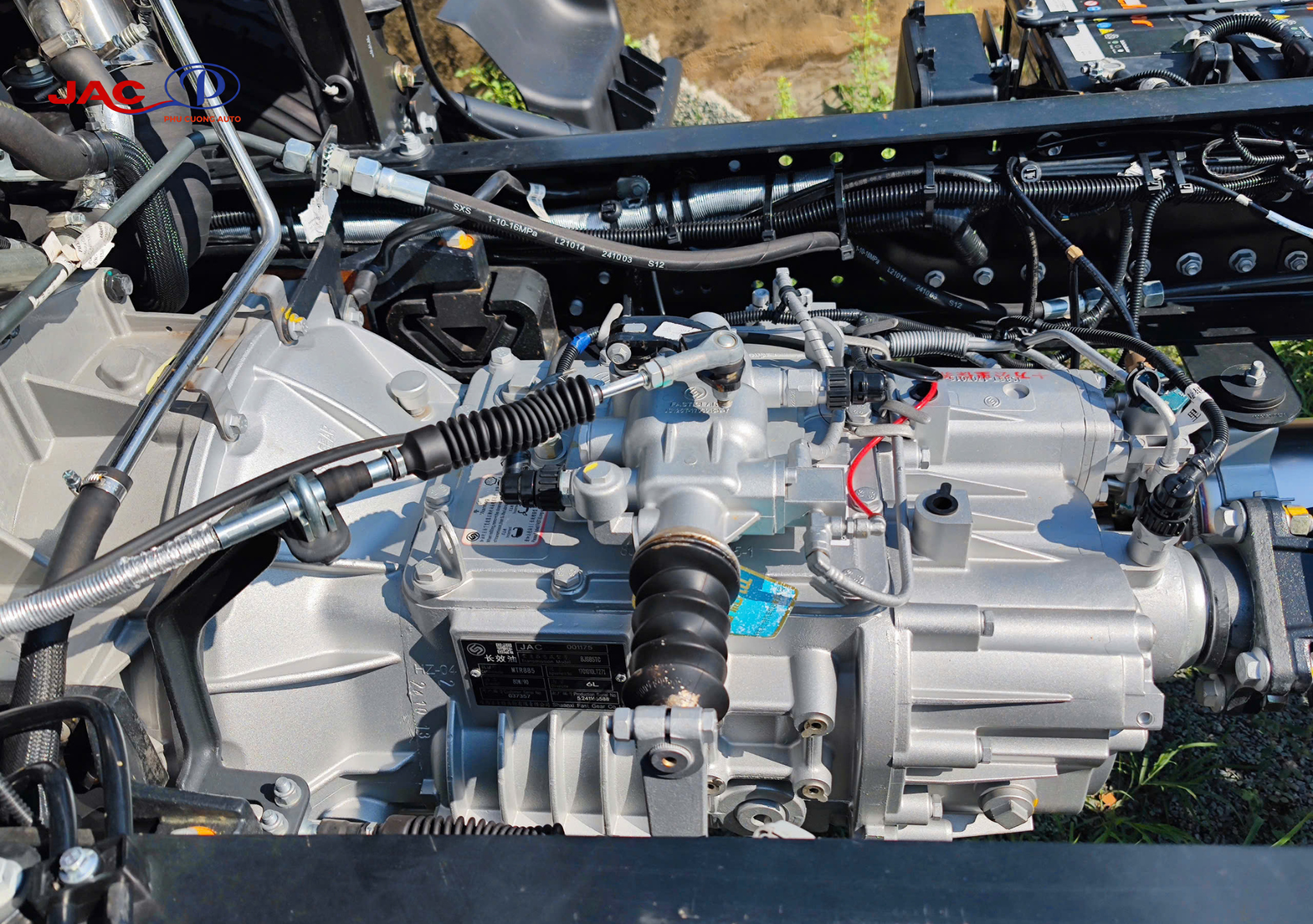 hộp số xe tải jac dawos 