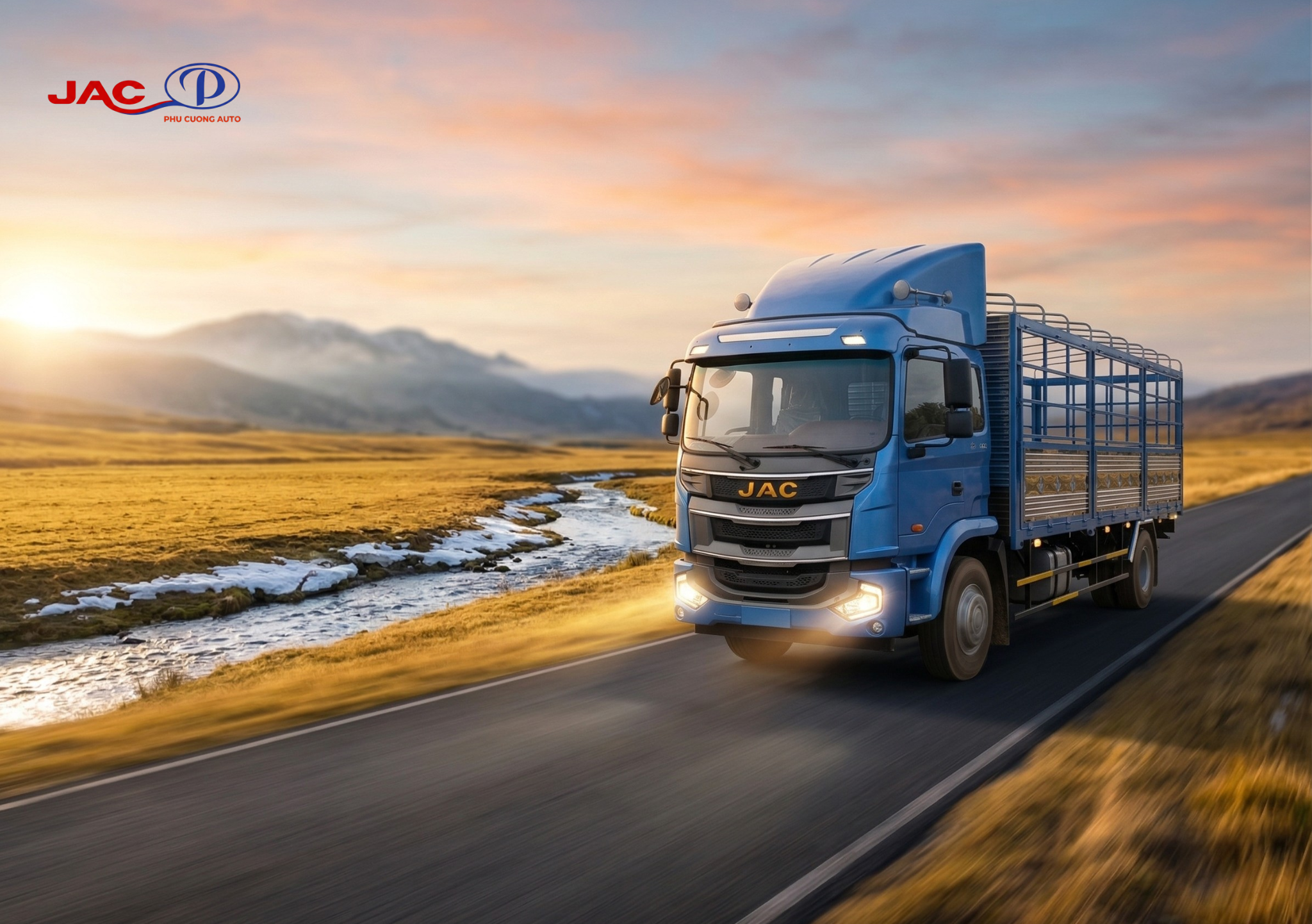 xe tải jac a5 thùng bạt 10m nhập khẩu 