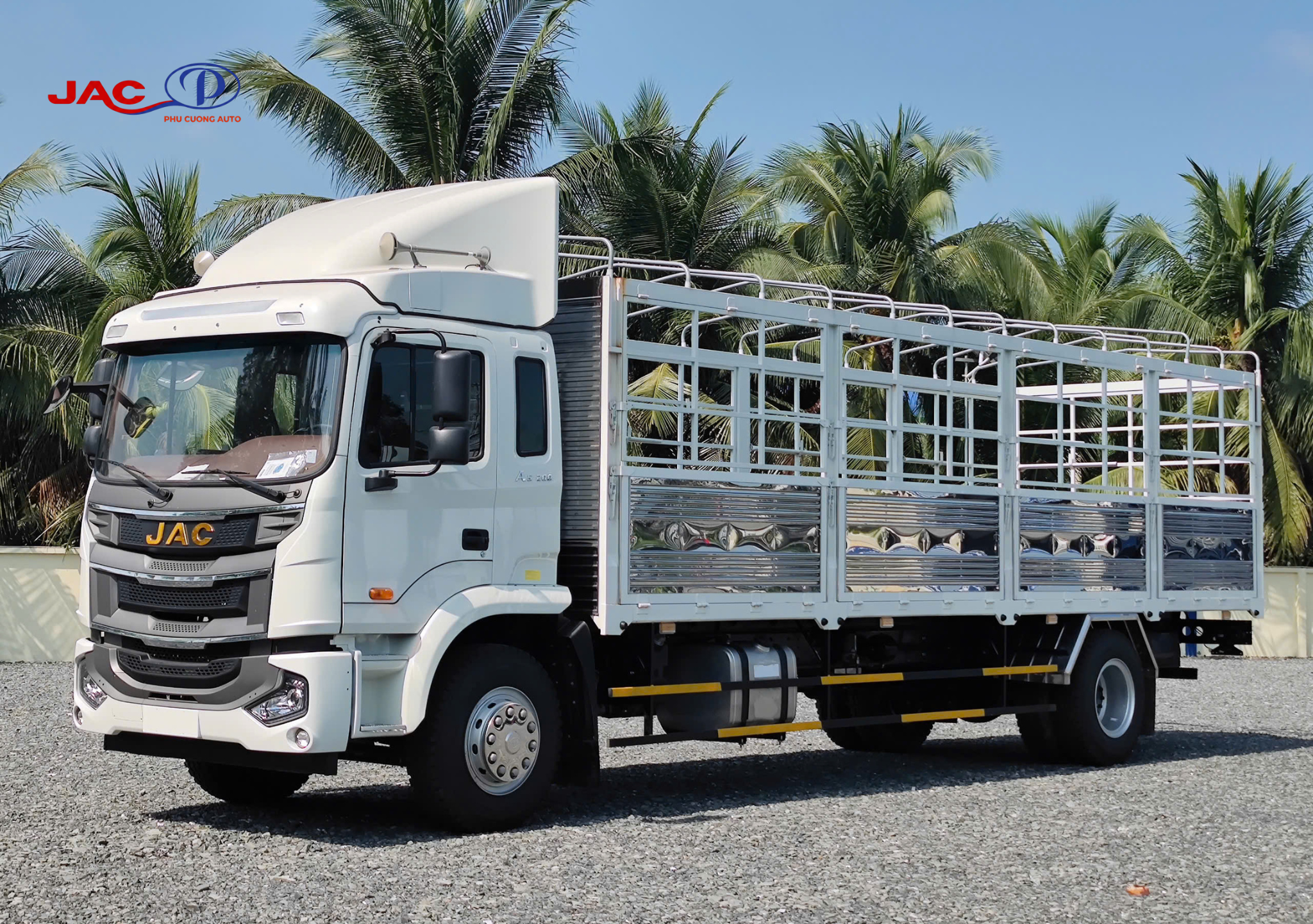 xe tải jac a5 thùng bạt 8m2