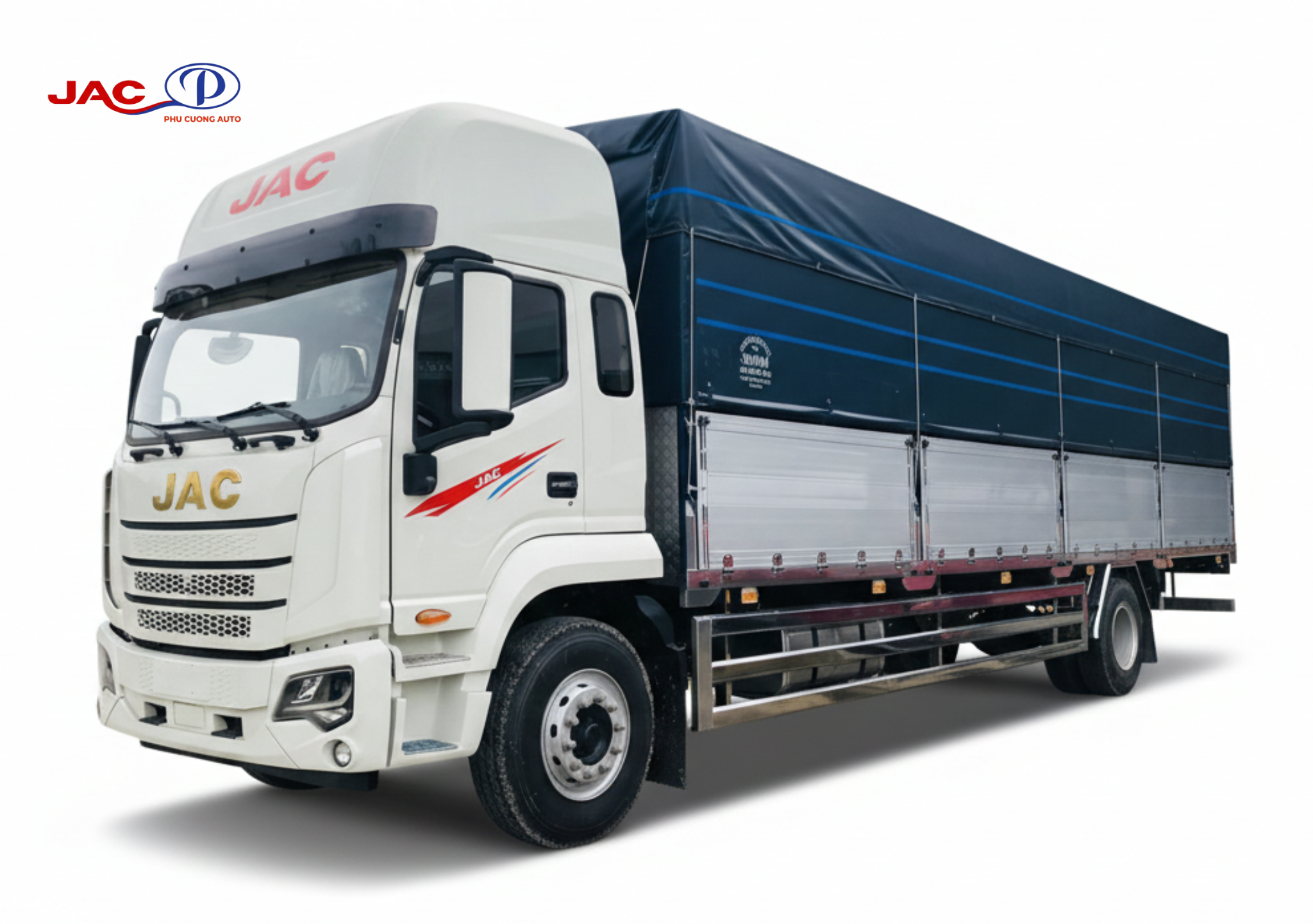 xe tải jac dawos thùng bạt nhôm 