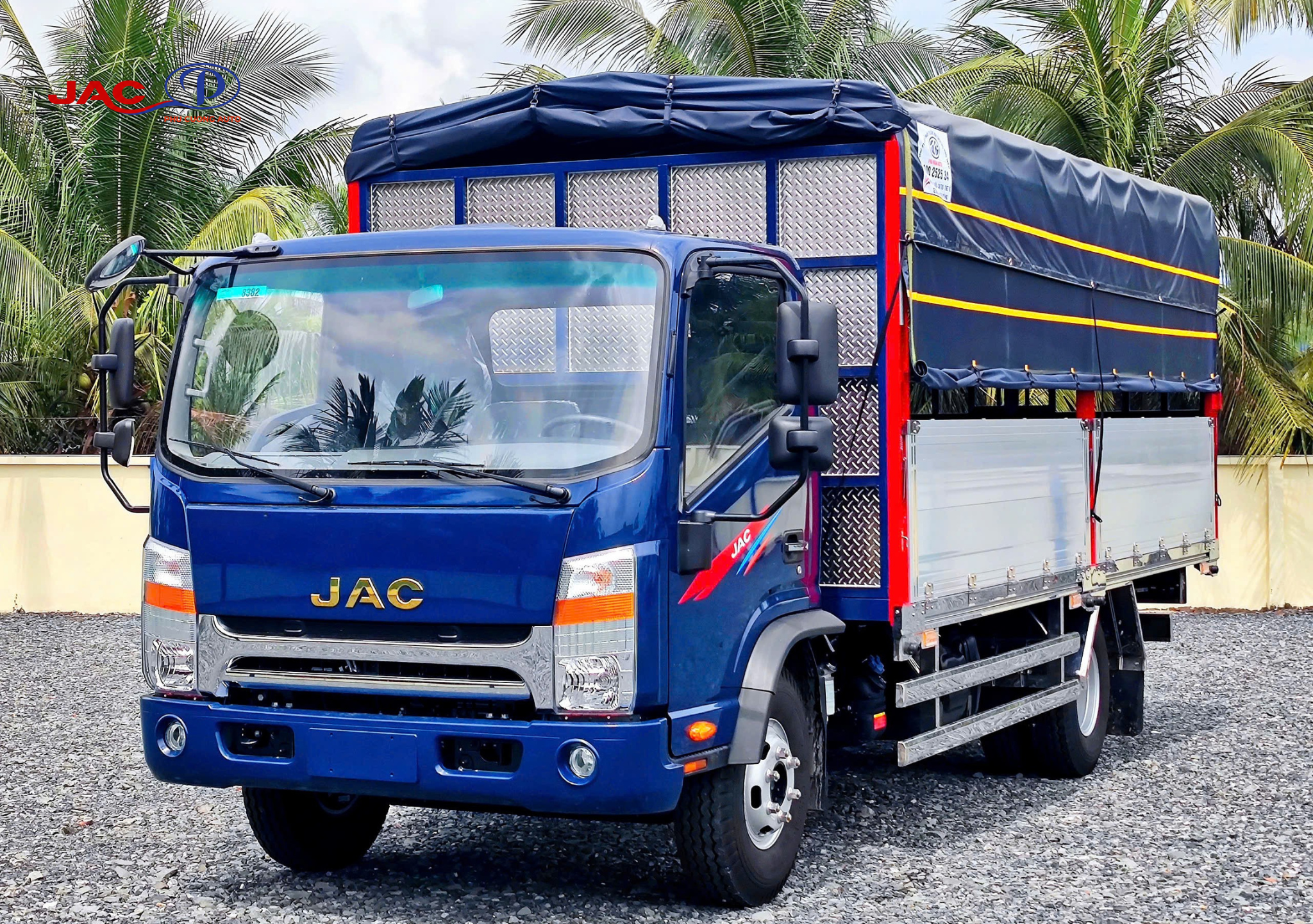 jac n500 e5 thùng bạt nhôm
