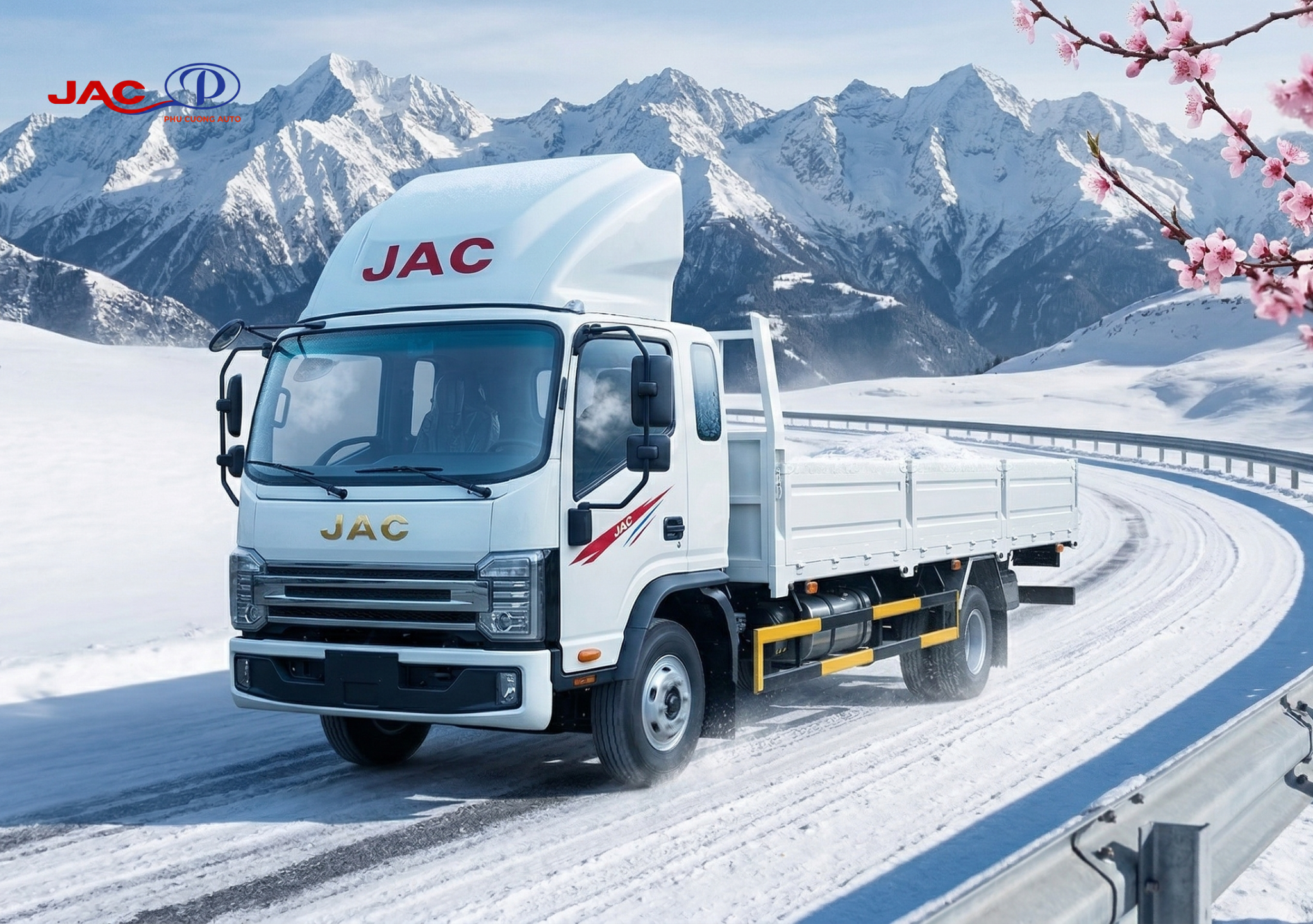 xe tải jac n750plus e5 thùng lửng