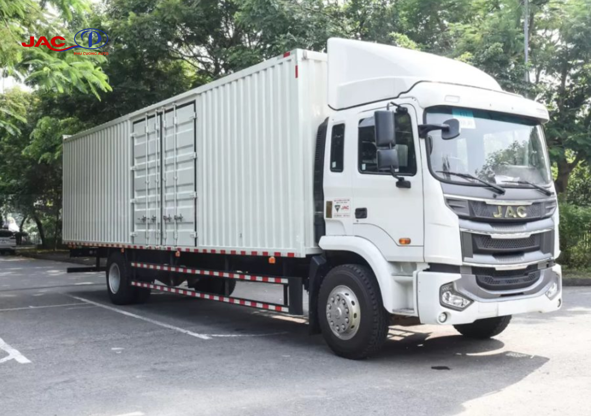 cửa hông xe jac a5 thùng kín container 1ch