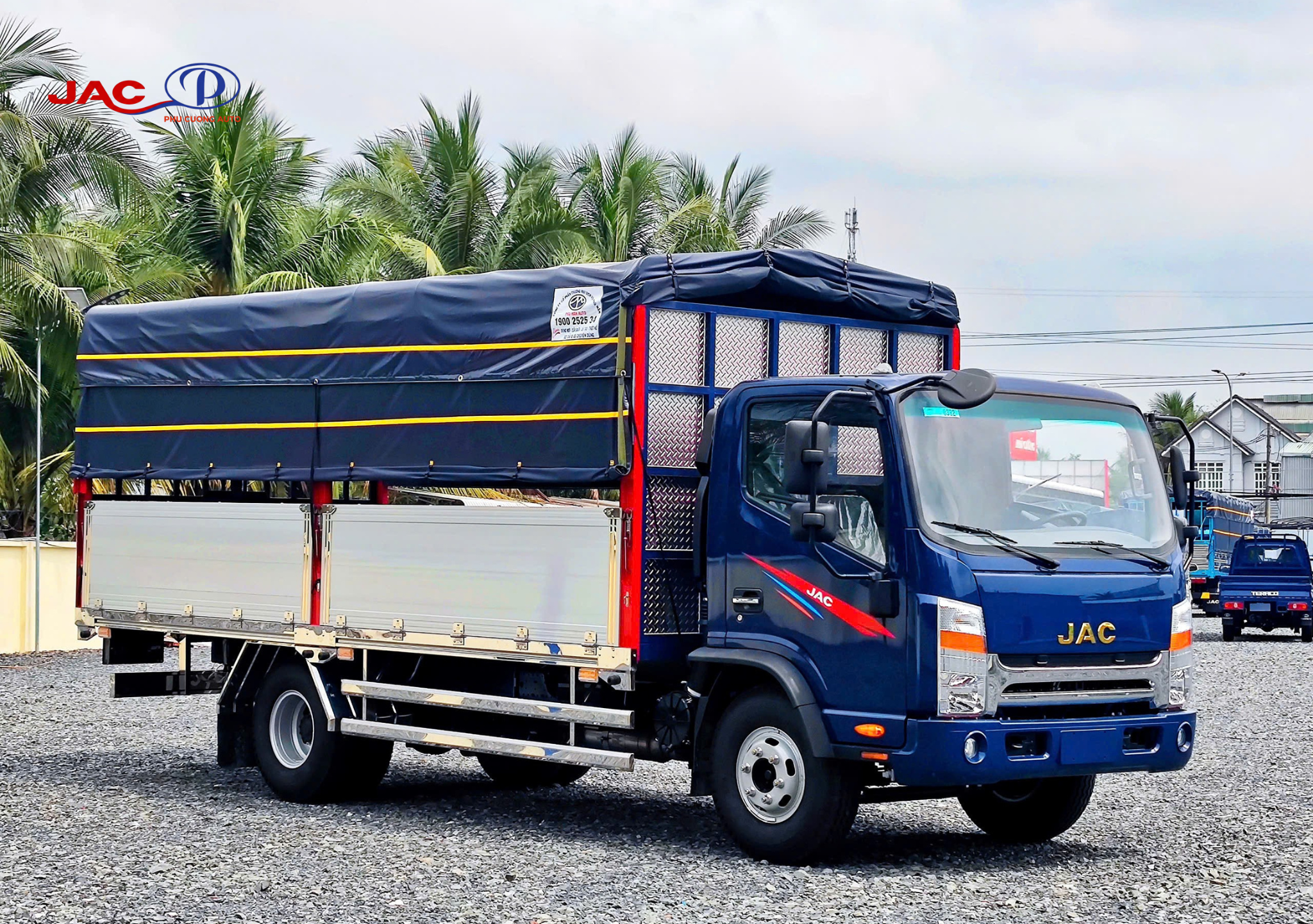 jac n650e5 thùng bạt nhôm