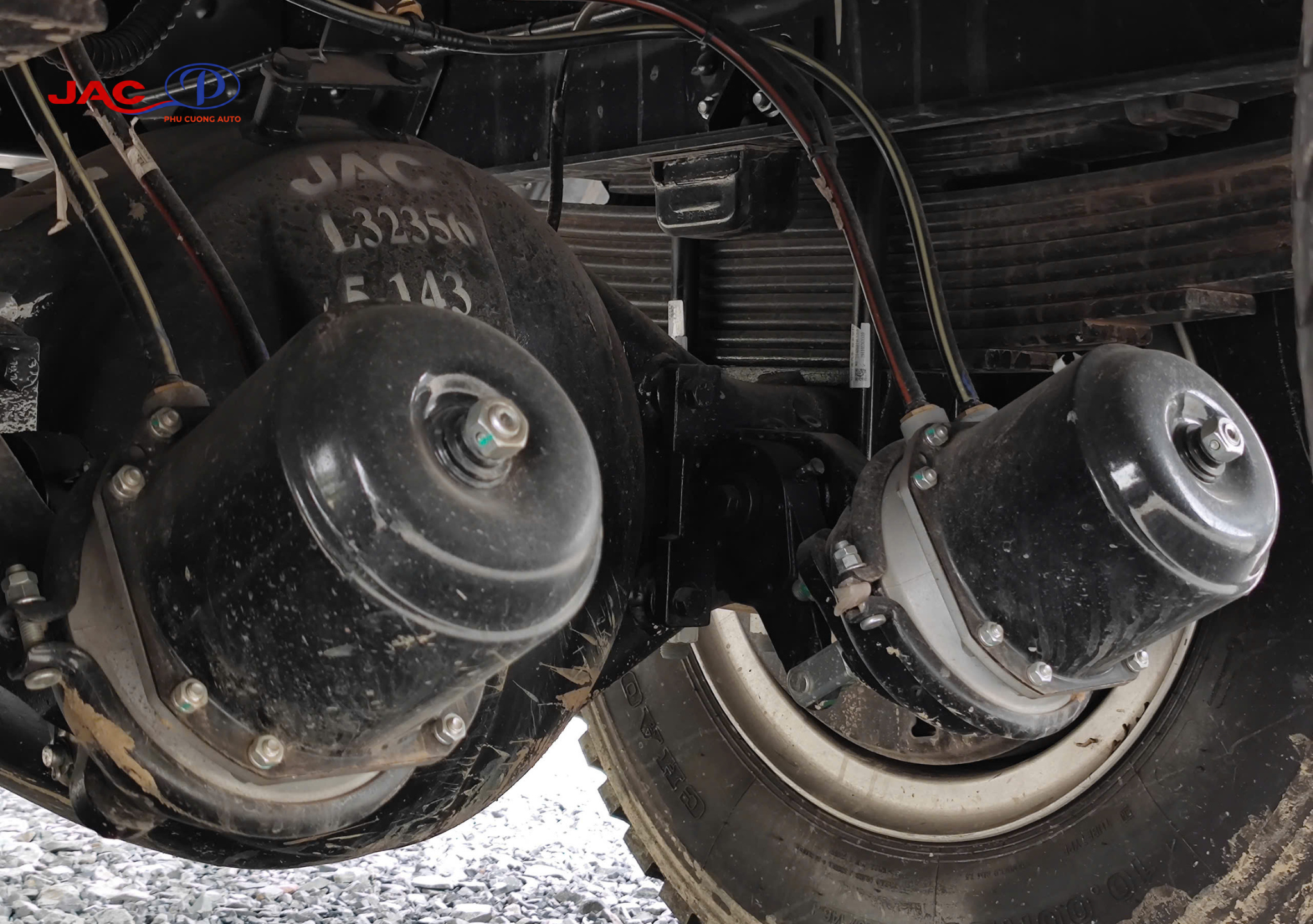 khung gầm xe jac a5 