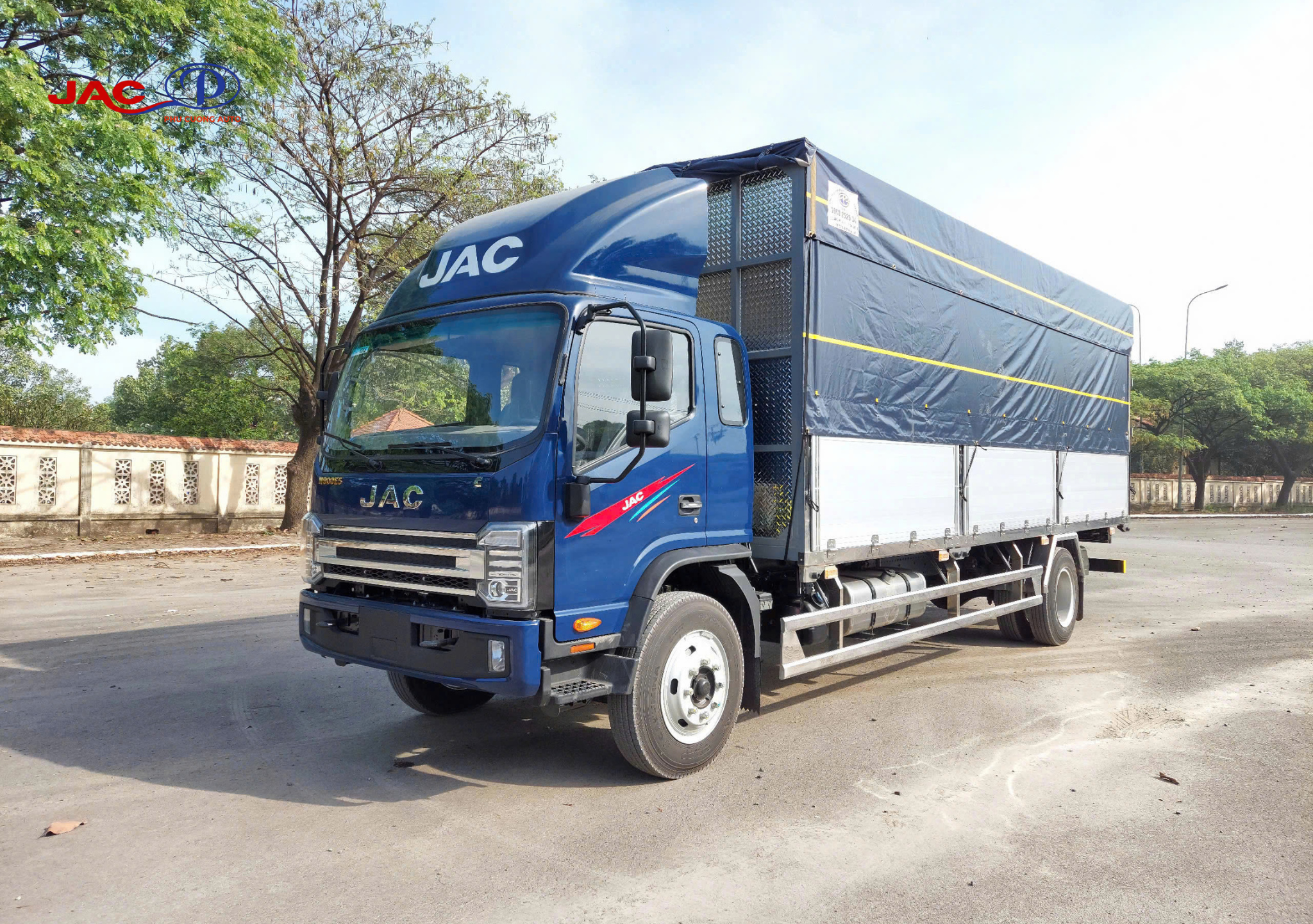 bảo hành xe jac n800plus e5 thùng nhôm 