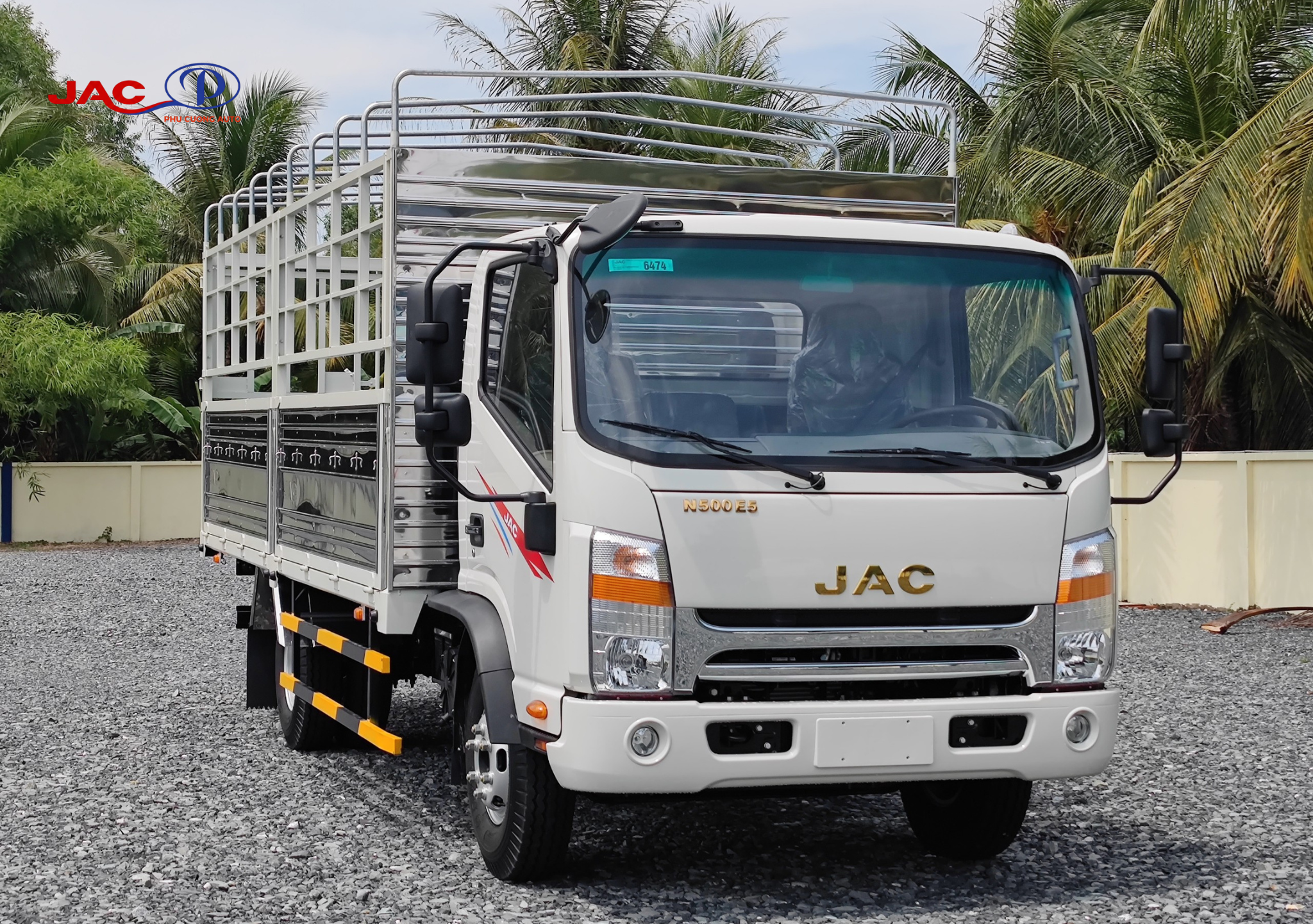 cabin xe tải jac n500 e5 thùng bạt 