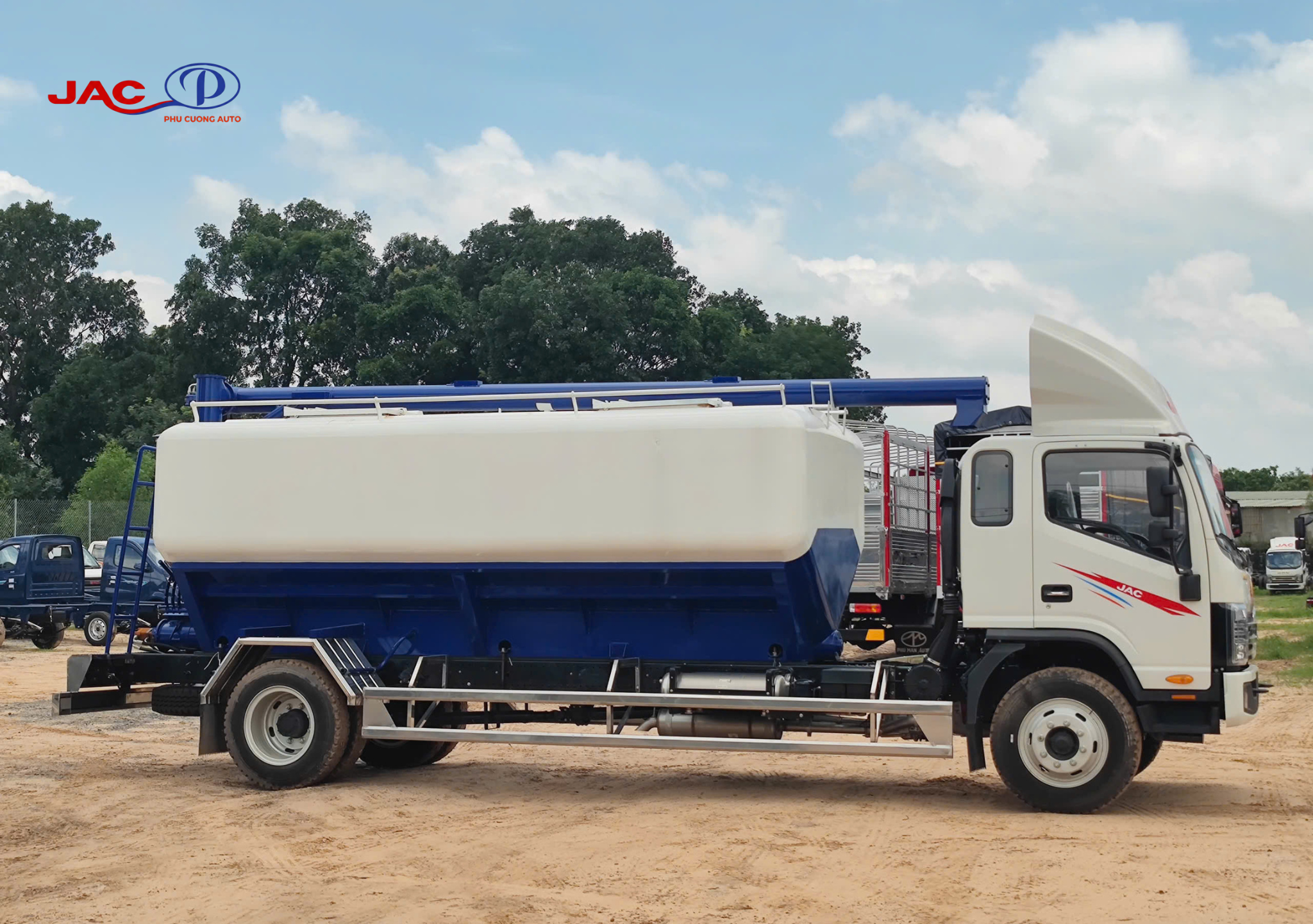 thiết kế bồn cám jac n900plus e5 