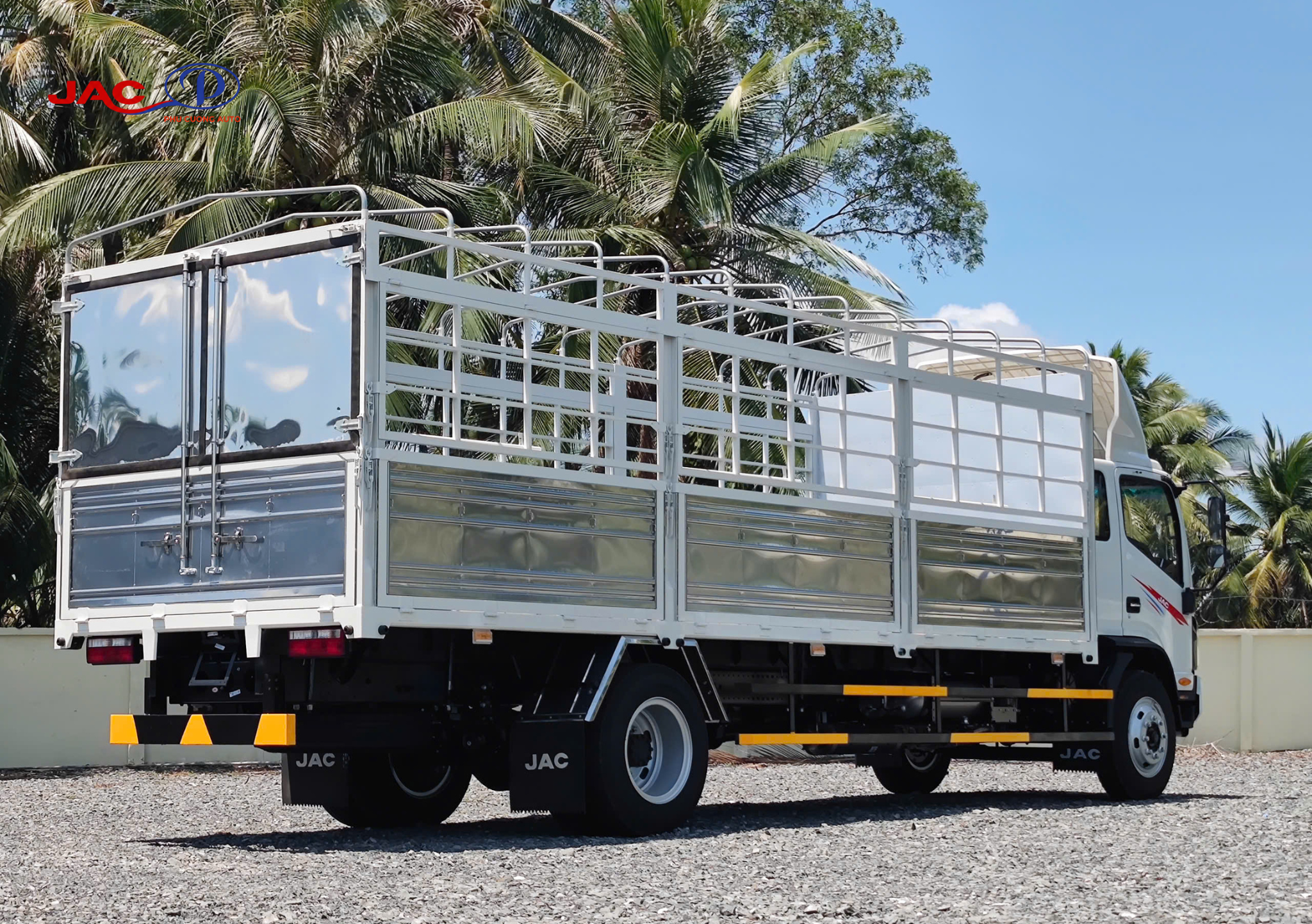 kích thước xe jac n900plus e5 thùng bạt 