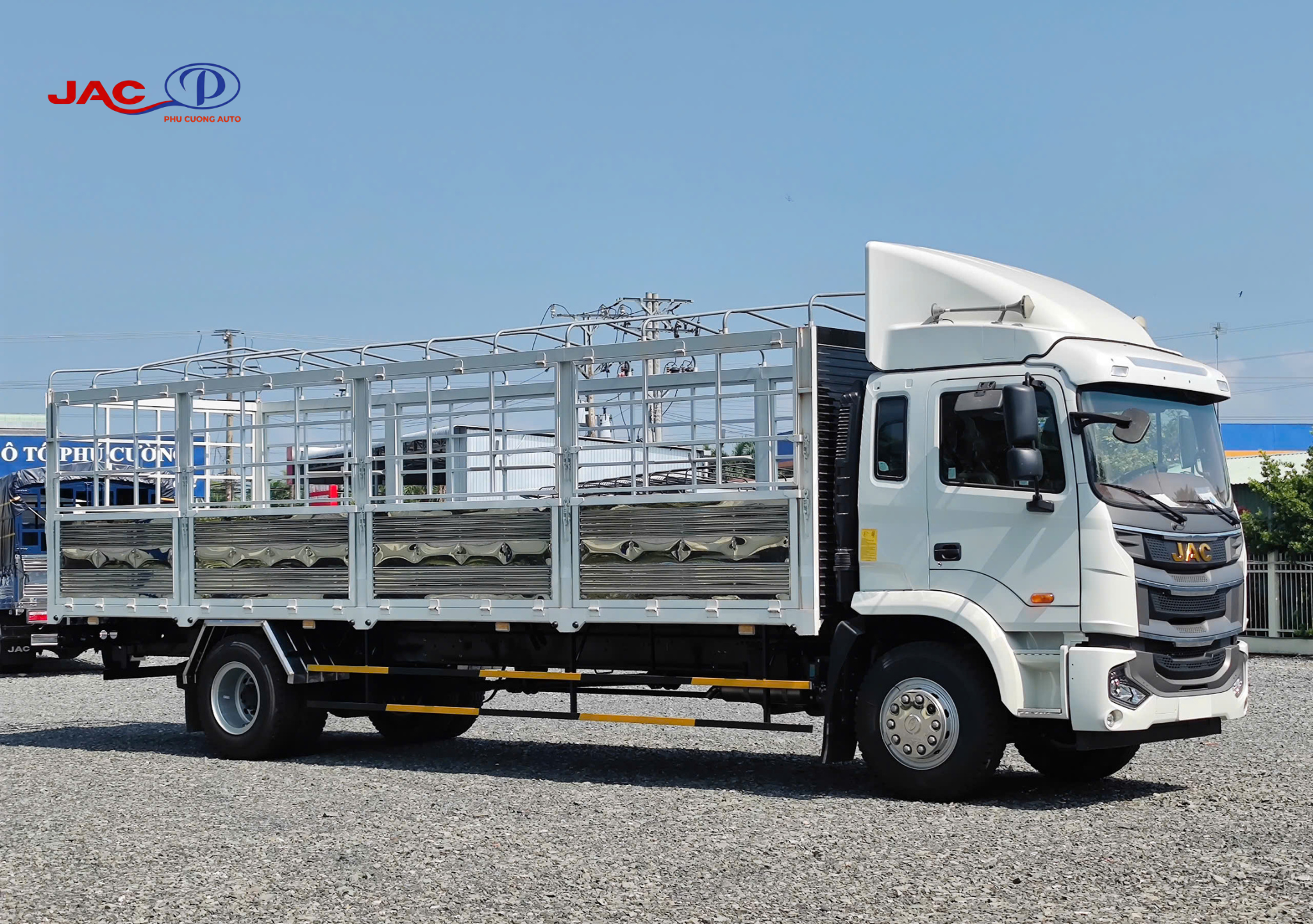 xe tải jac a5 thùng bạt 8m2 