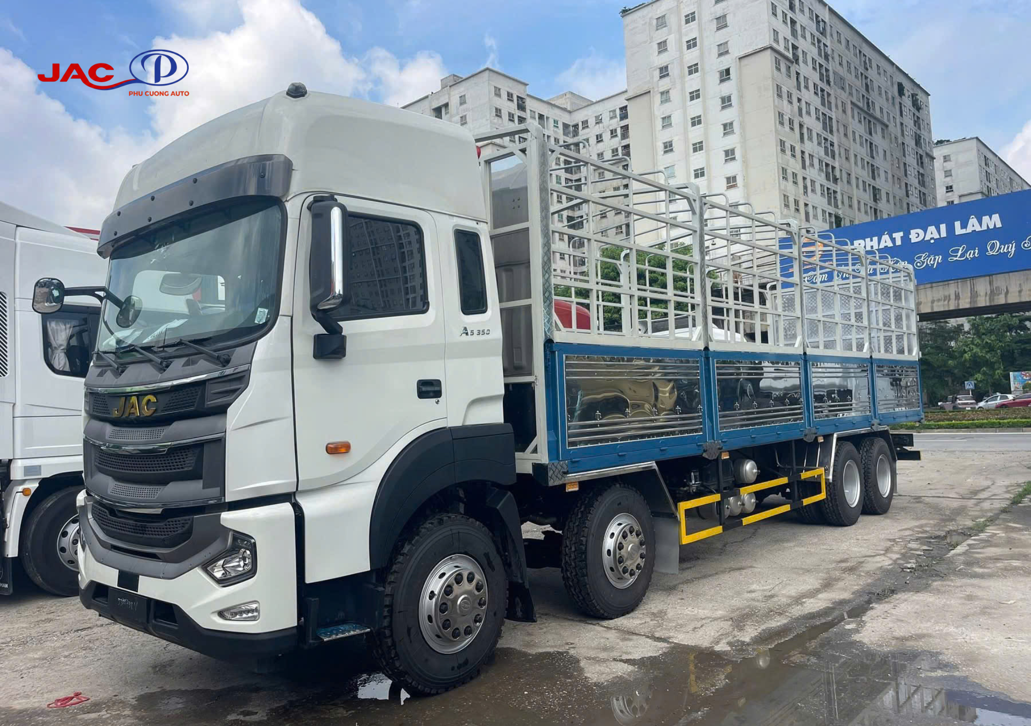 bảo hành xe jac a5 4 chân thùng bạt 