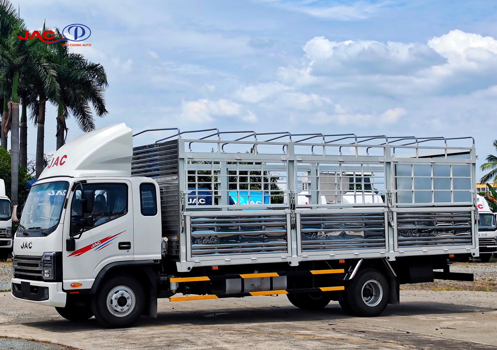 kích thước thùng xe jac n750plus e5 thùng bạt