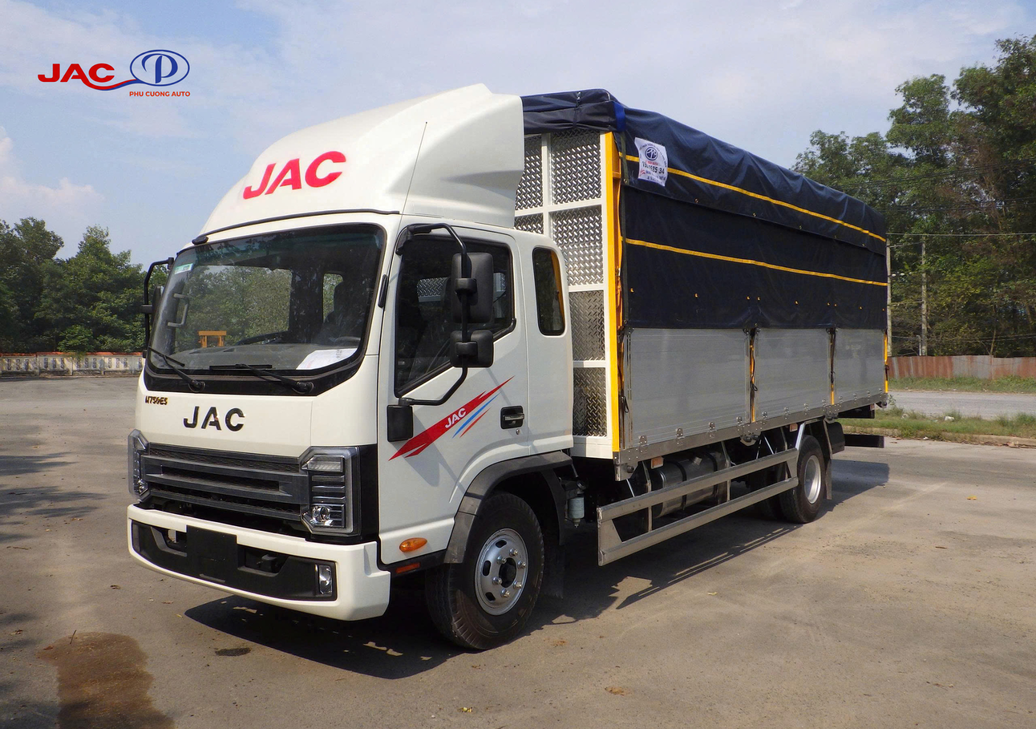 bảo hành xe jac n750plus e5 thùng nhôm