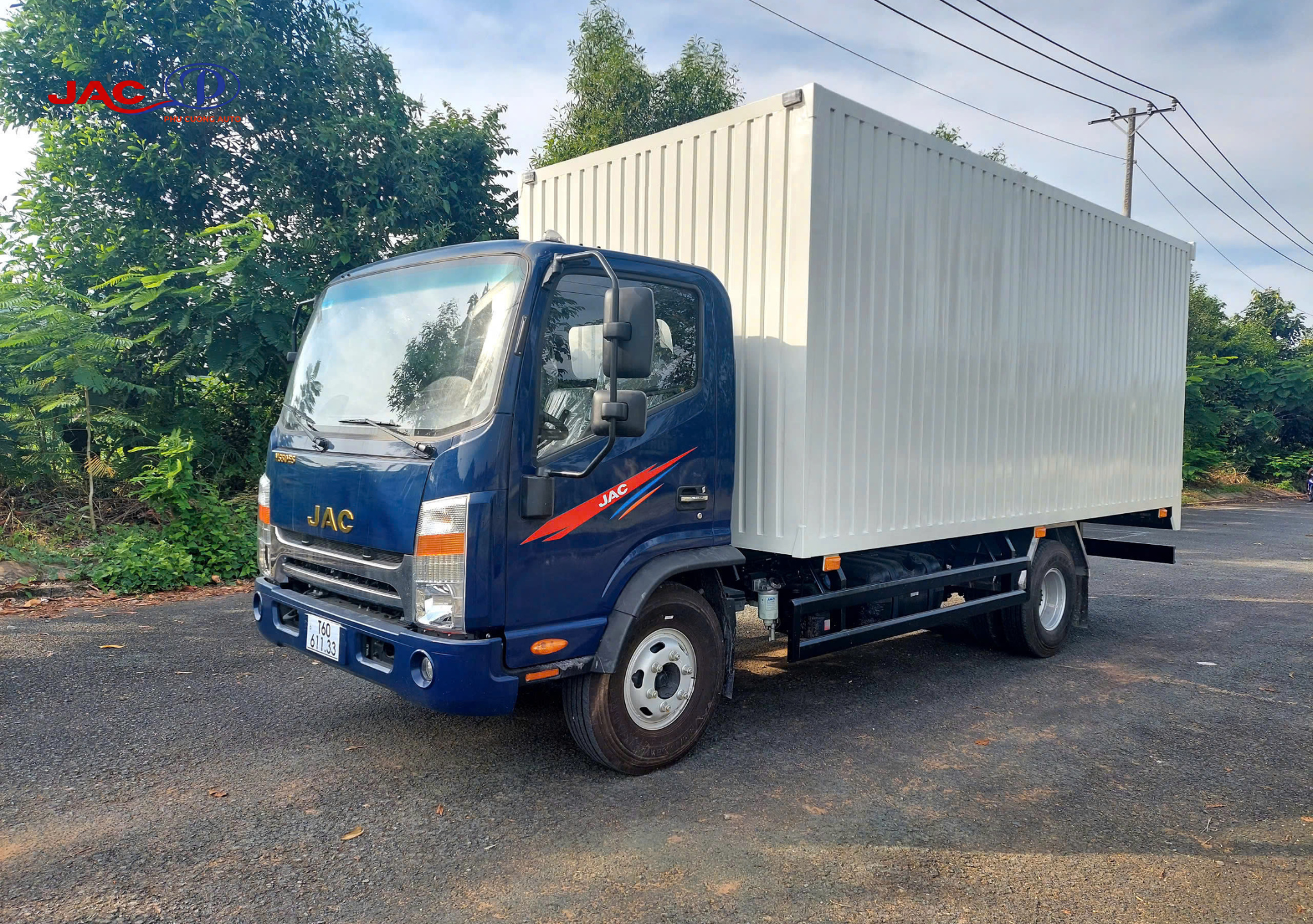jac n650 e5 thùng container