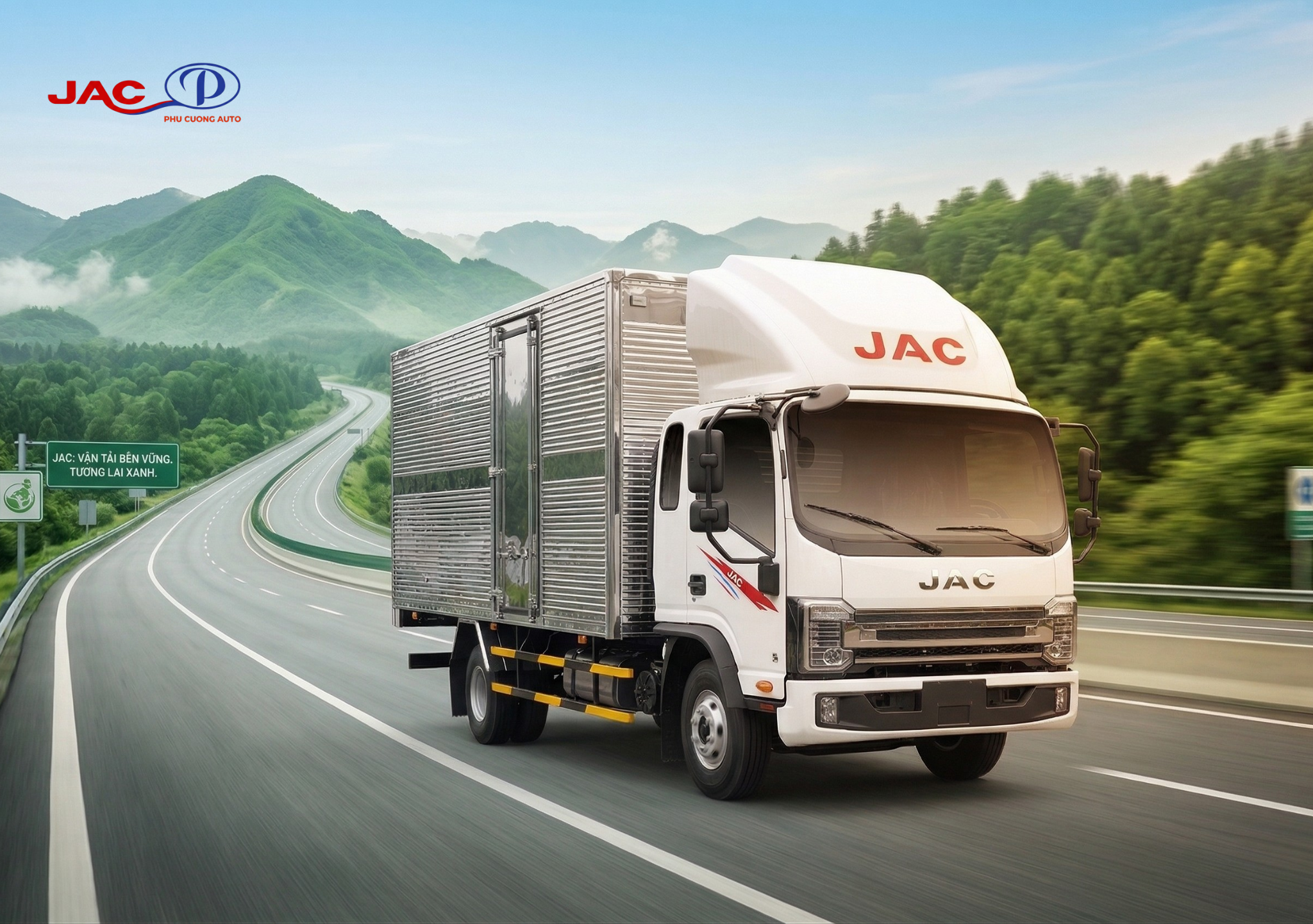 xe tải jac n750plus e5 thùng kín 