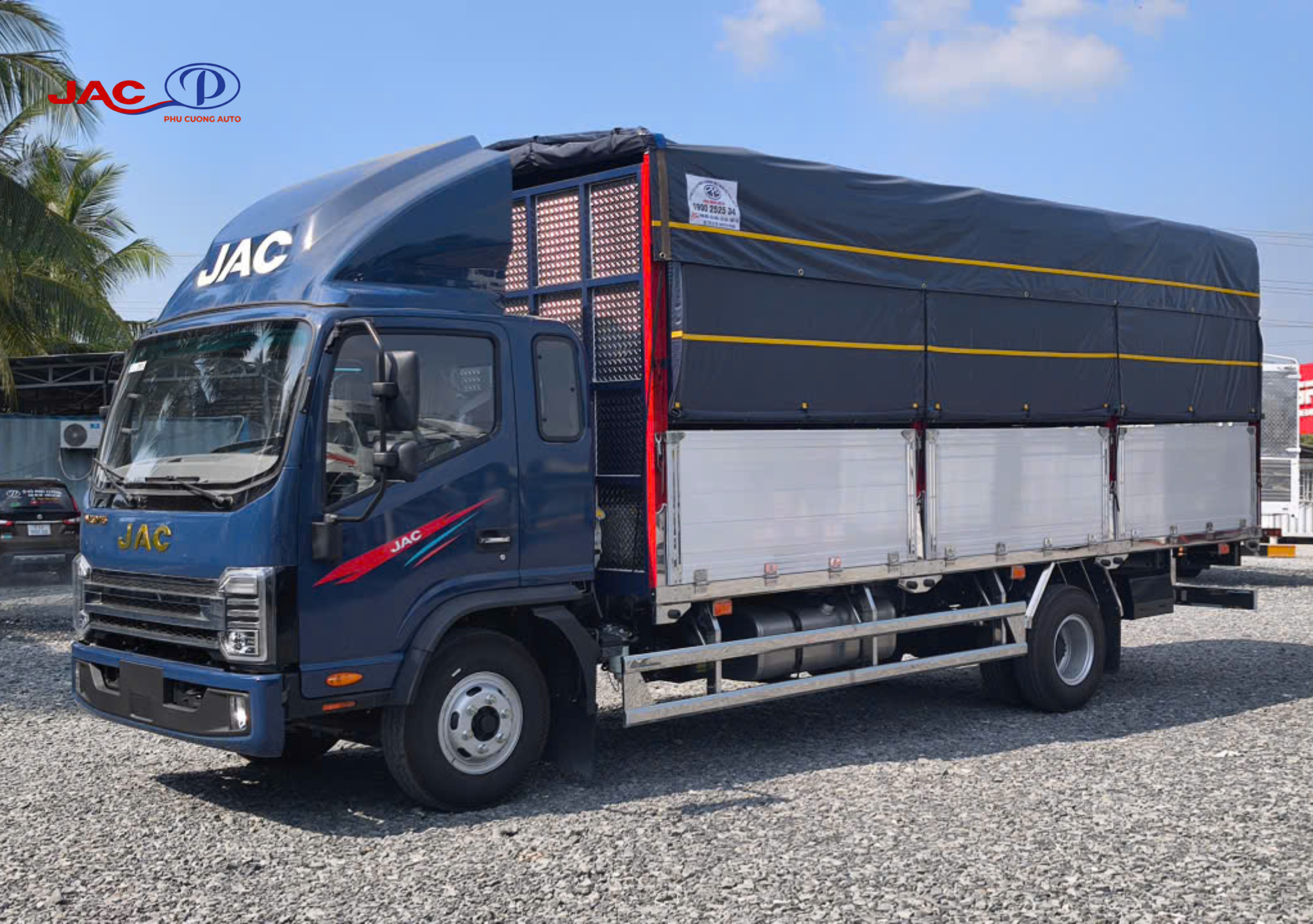 kích thước thùng hàng xe jac n750plus e5 thùng nhôm