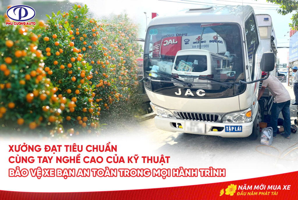 bảo hành xe tải jac dưới 2 tấn