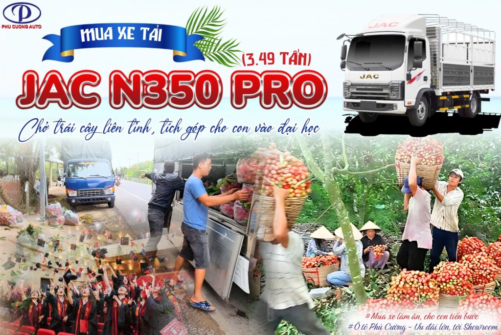 jac n350s pro e5 thùng bạt